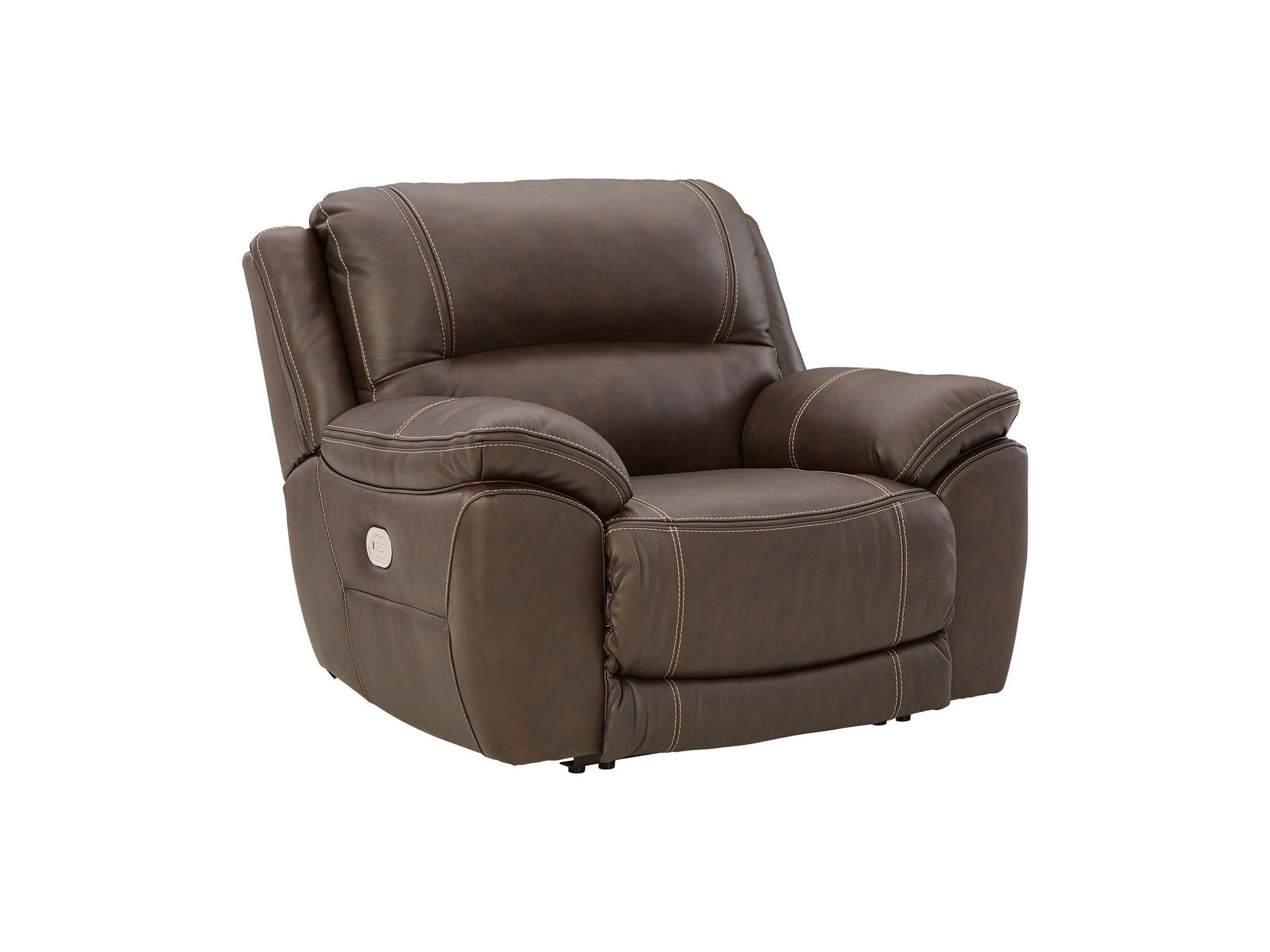 Dunleith - Zero Wall Recliner w/PWR HDRST - Chocolate