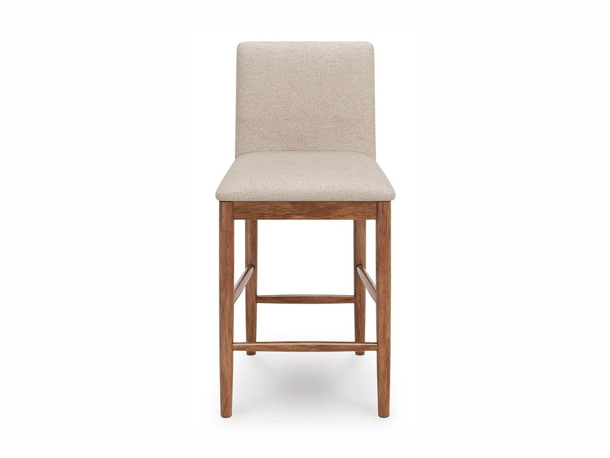 Isanti - Upholstered Barstool (Set of 2) - Light Brown