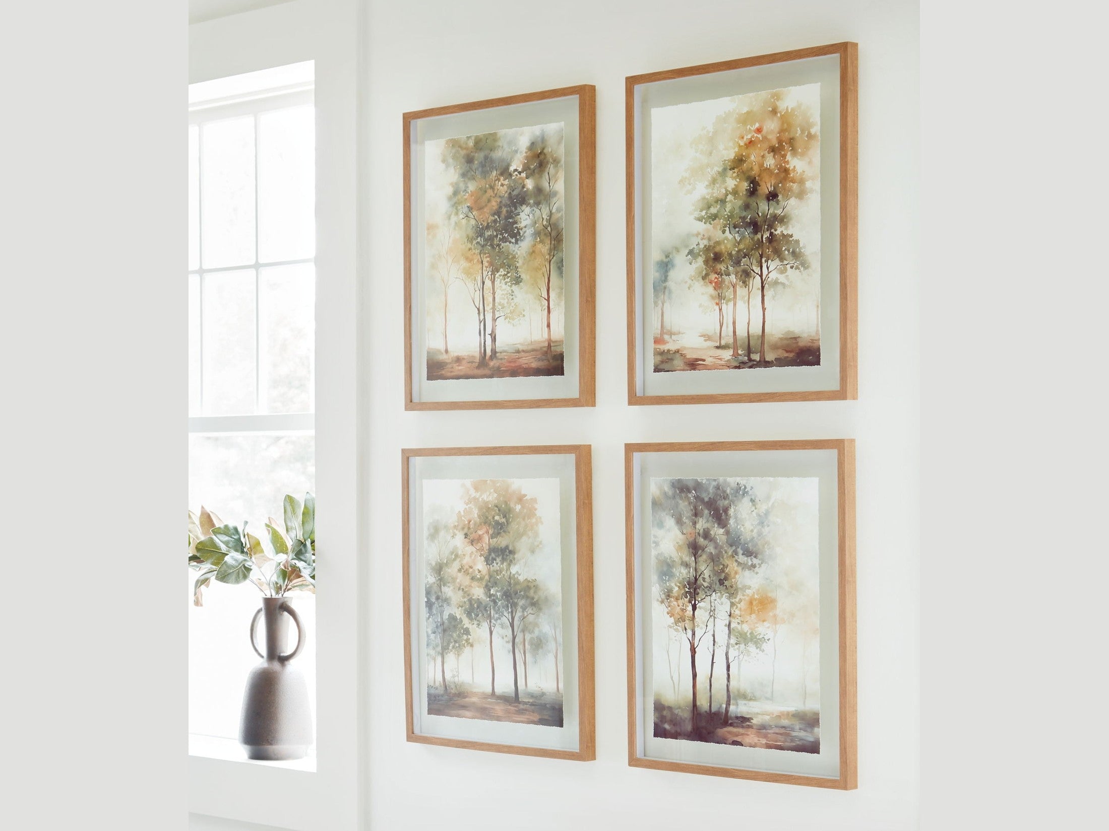Bryneford - Wall Art Set (Set of 4) - Multi