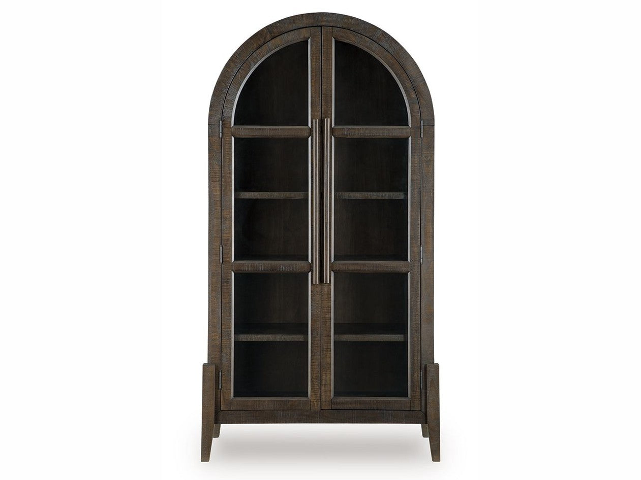 Benhall - Accent Cabinet - Dark Brown