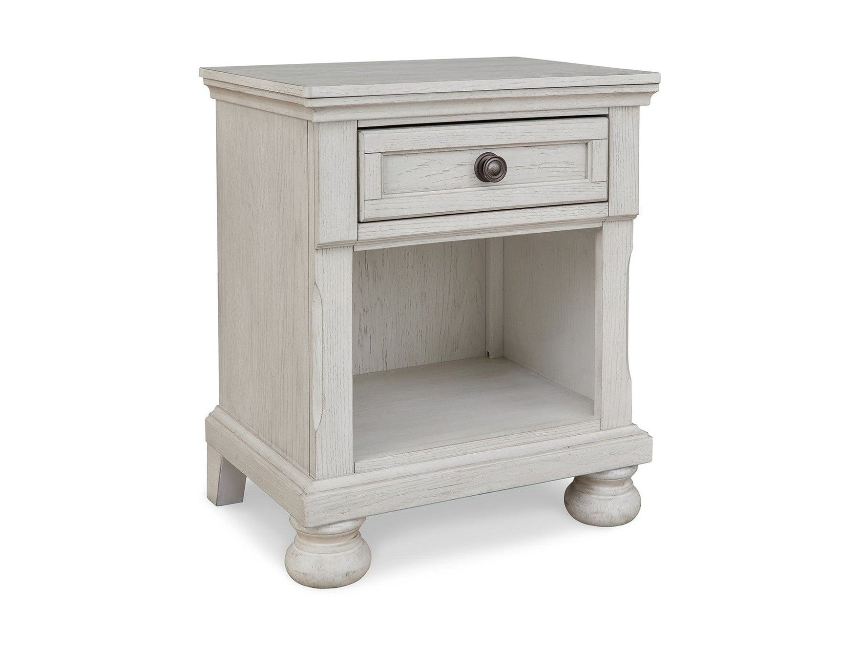 Robbinsdale - One Drawer Night Stand - Antique White