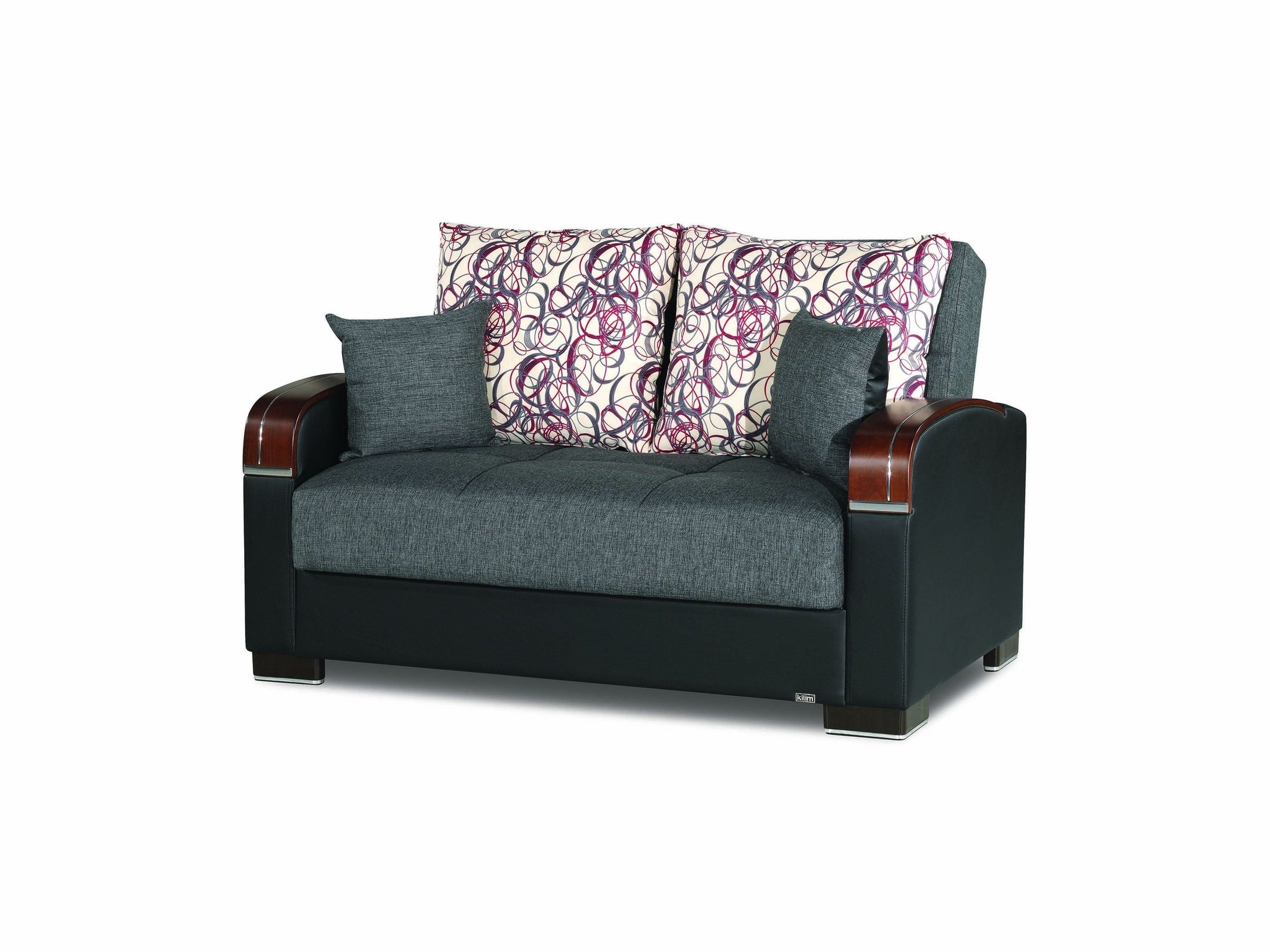 Ottomanson Mobimax - Upholstered Convertible Loveseat With Storage