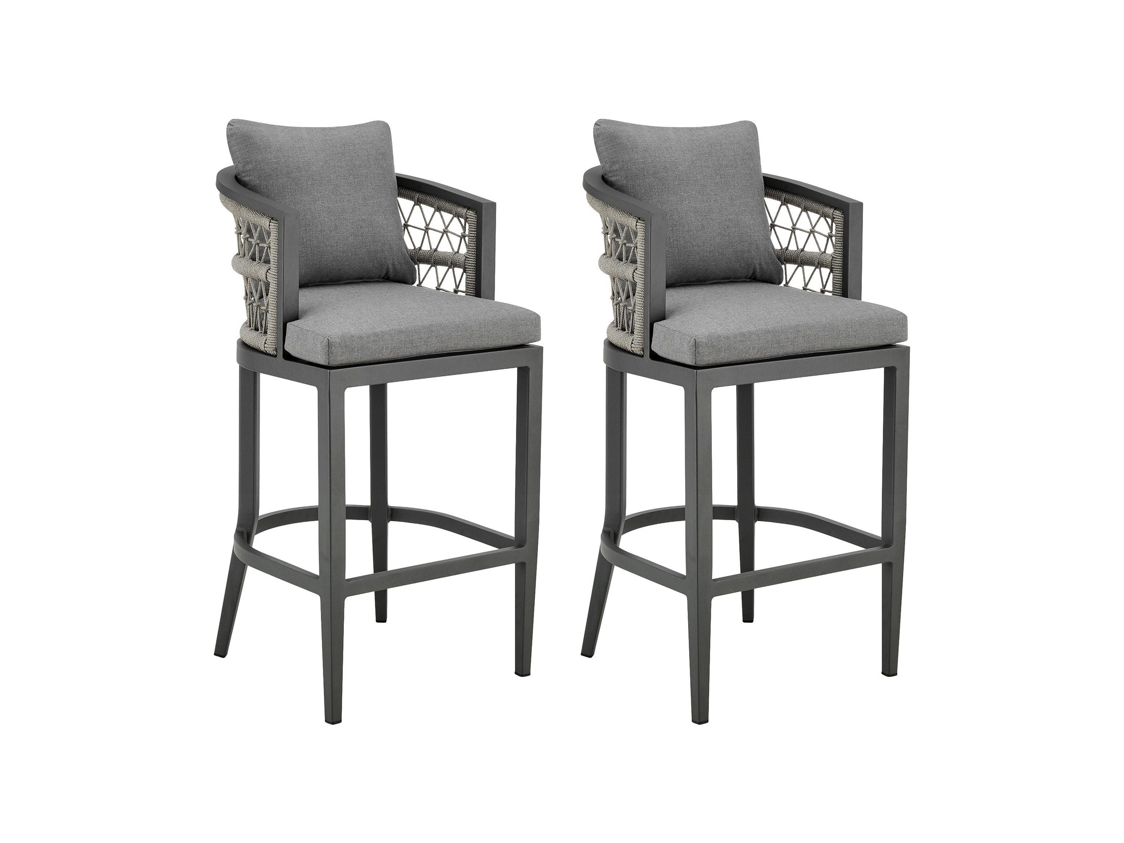 Zella - Outdoor Patio Bar Stool Set