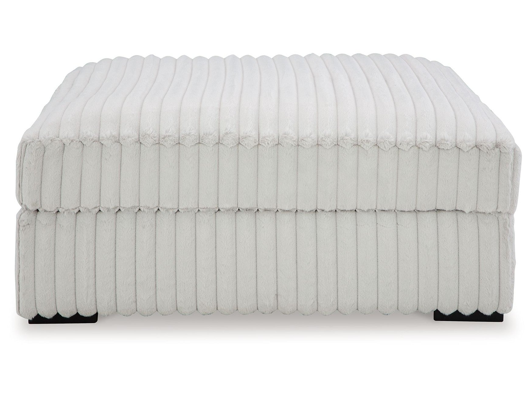 Stupendous - Oversized Accent Ottoman - Alloy