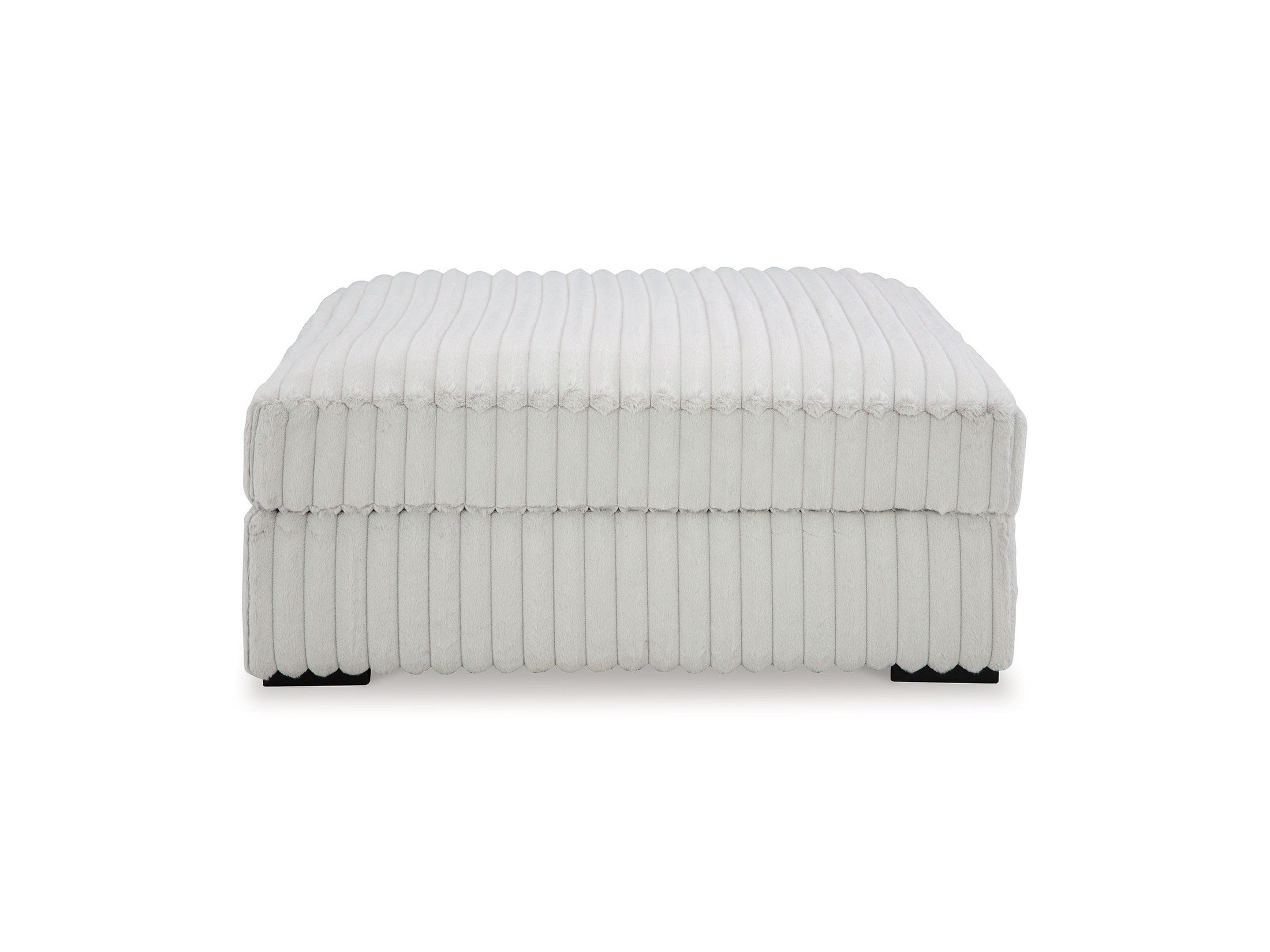Stupendous - Oversized Accent Ottoman - Alloy