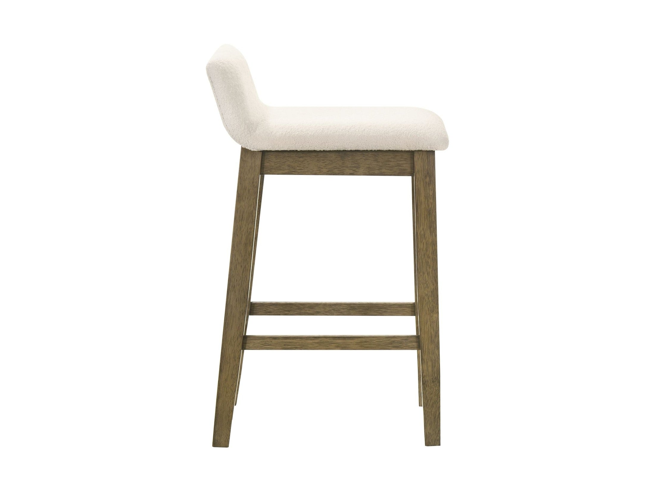 Annikah - Modern Transitional Wood Counter Height Kitchen Bar Stool