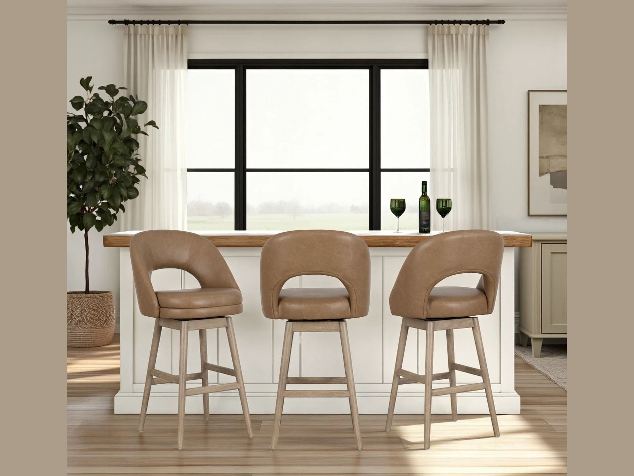 Adrian - Swivel Barstool