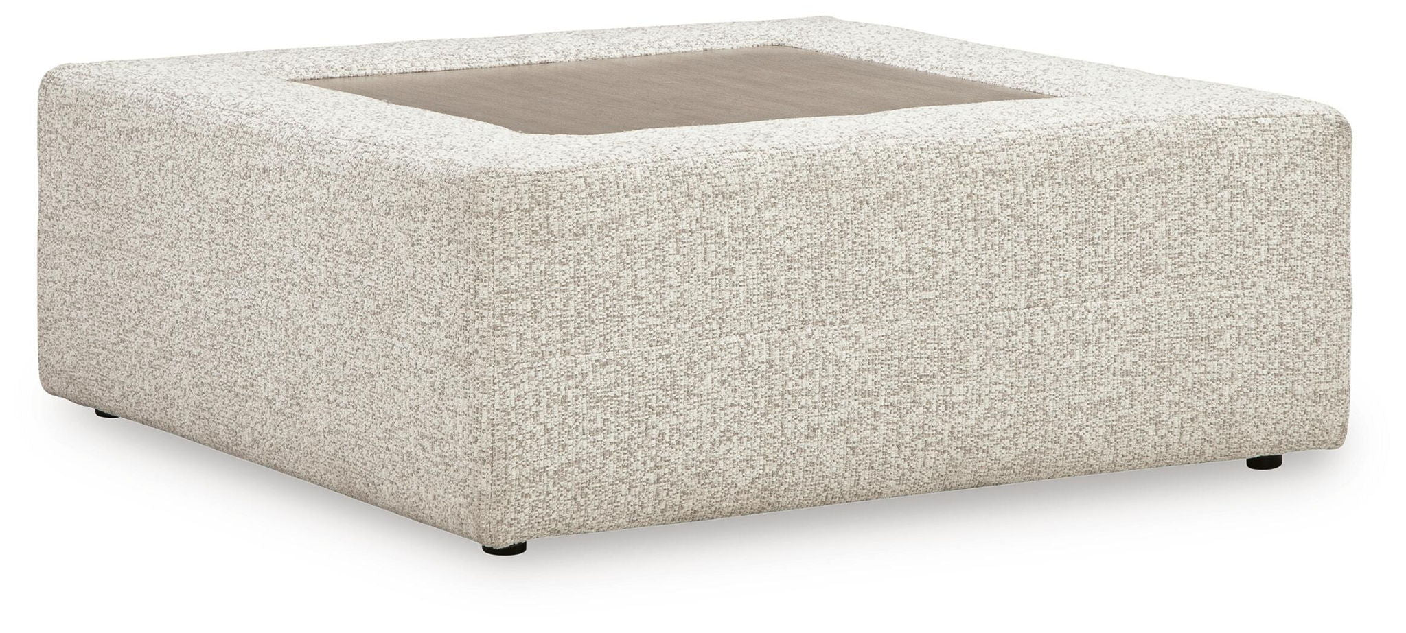 Stonecroft Manor - Oversized Accent Ottoman - Snowstone
