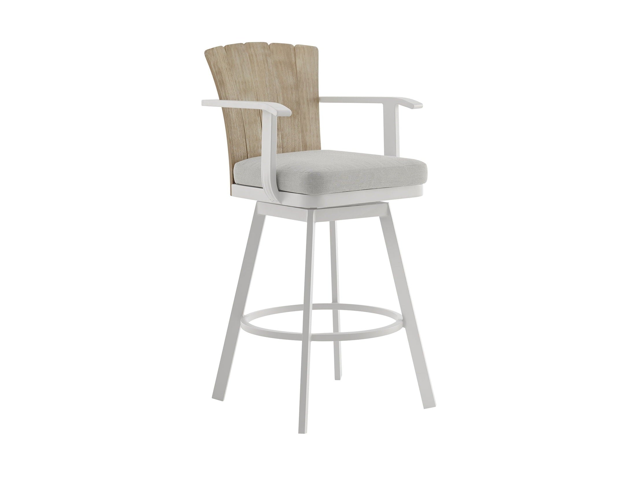 Hazel - Outdoor Patio Swivel Bar Stool