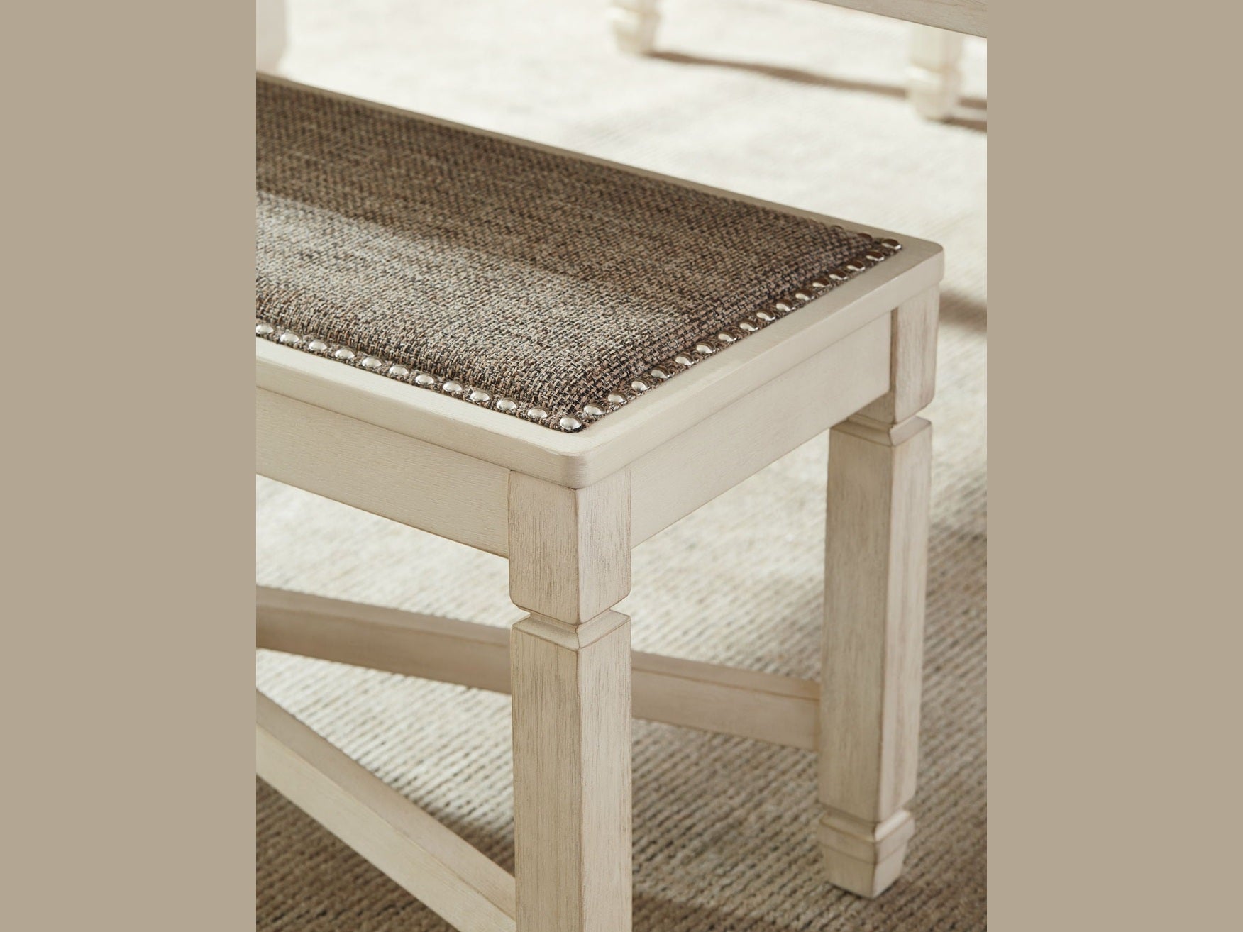 Bolanburg - Large UPH Dining Room Bench - Beige
