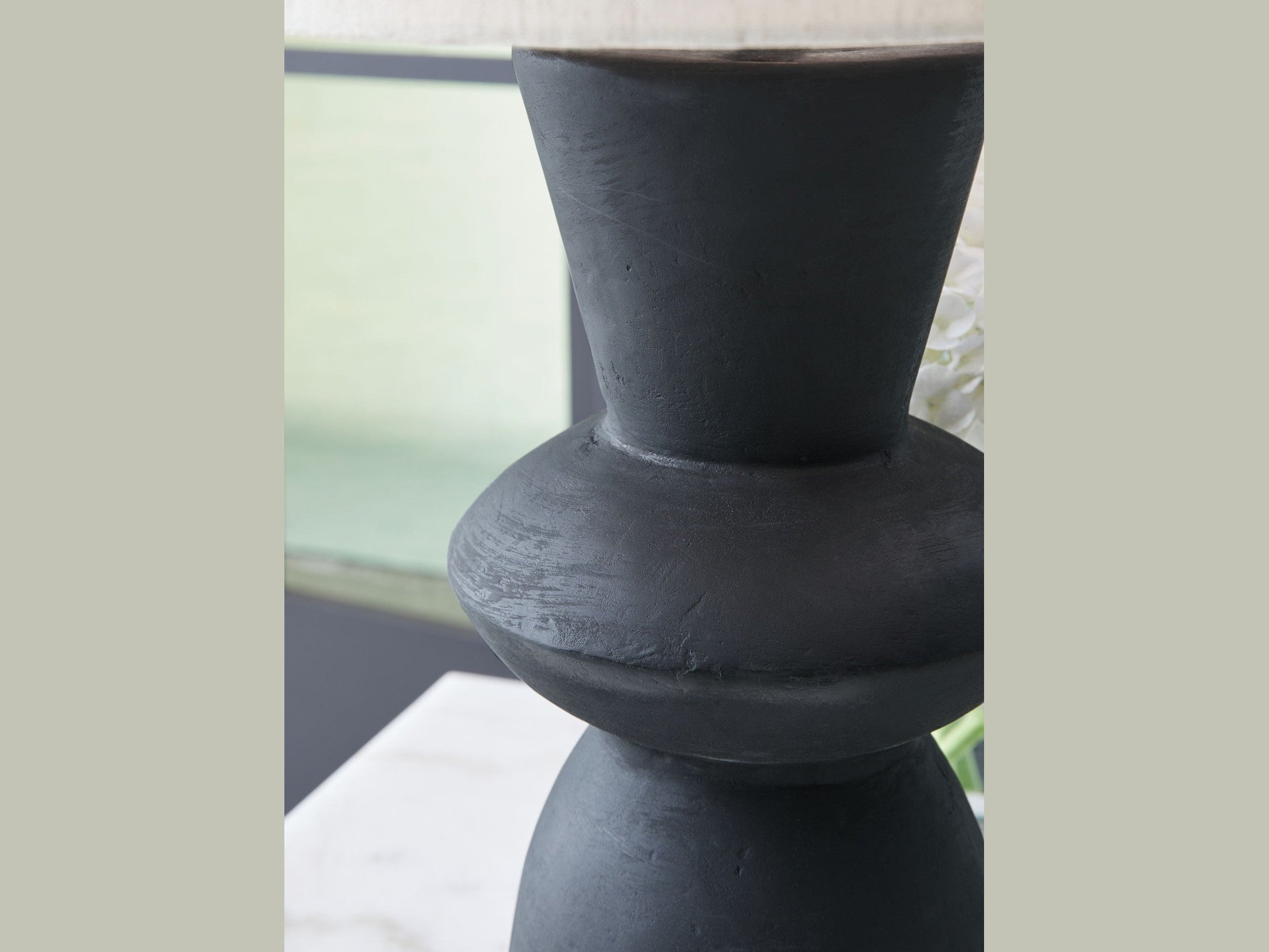Scarbot - Paper Table Lamp (Set of 2) - Distressed Black