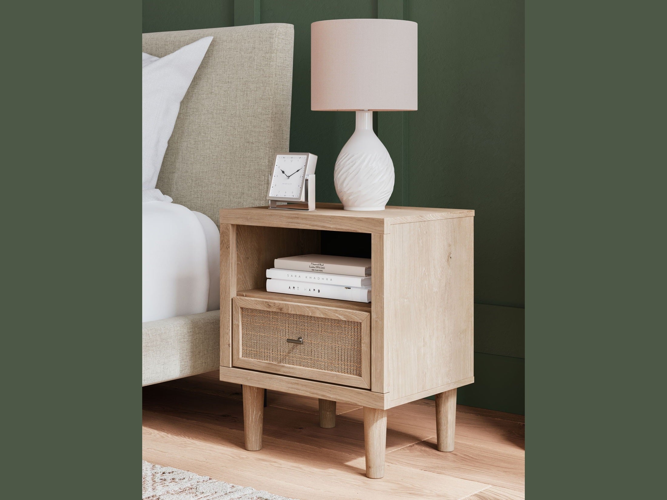 Cielden - One Drawer Night Stand - Two-Tone