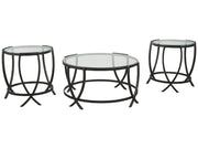 Tarrin - Occasional Table Set (Set of 3) - Black