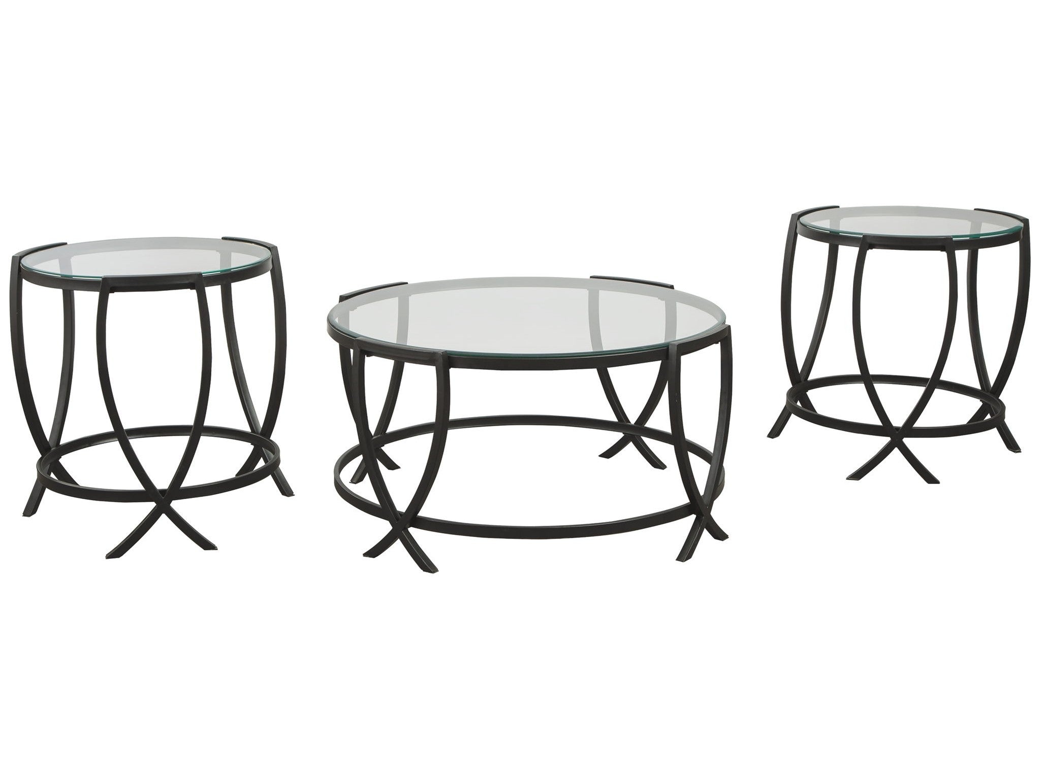 Tarrin - Occasional Table Set (Set of 3) - Black
