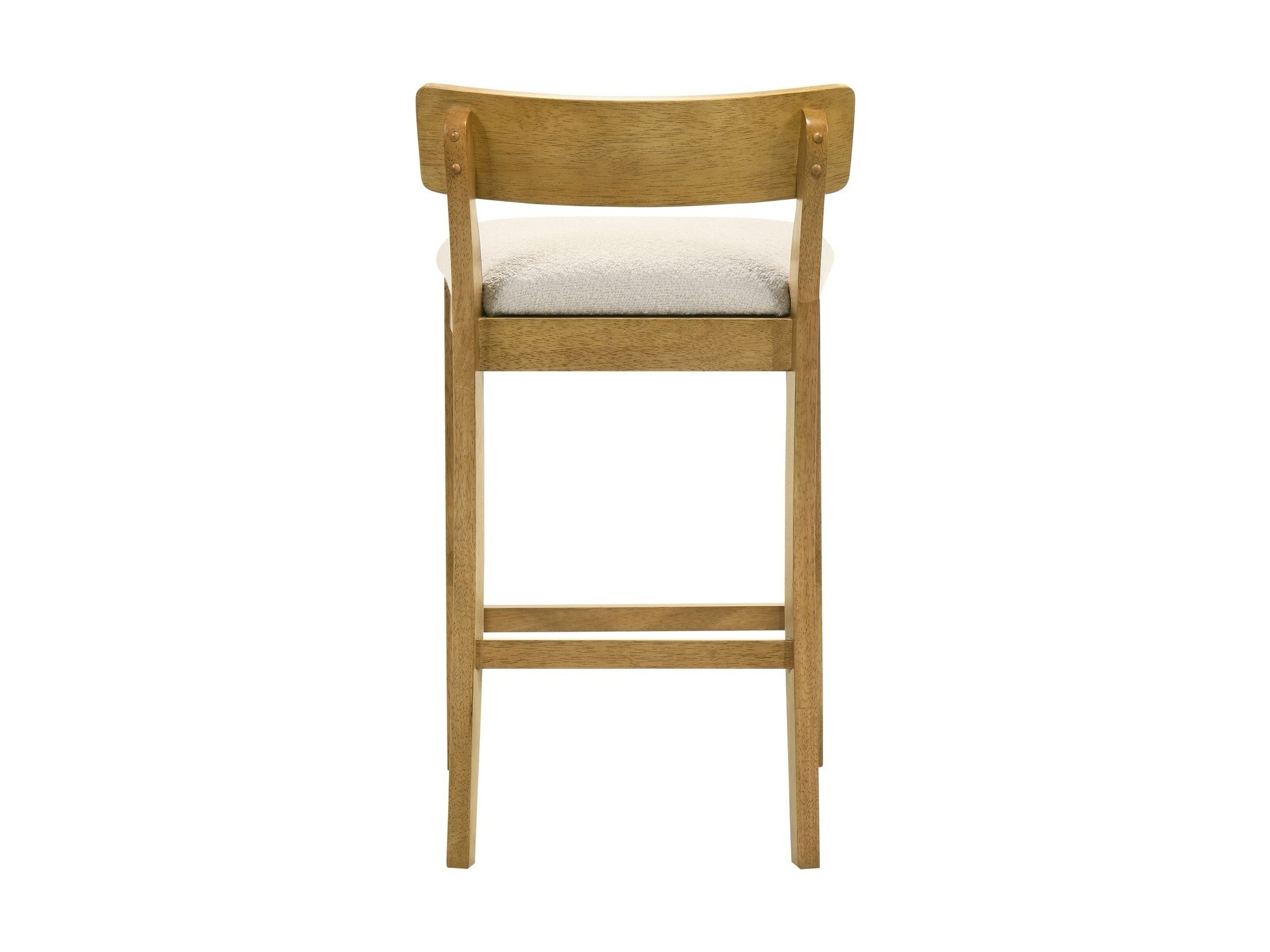 Merie - Modern Transitional Wood Counter Height Kitchen Bar Stool