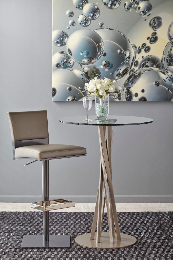 Elite Modern Carina Swivel Bar Stool