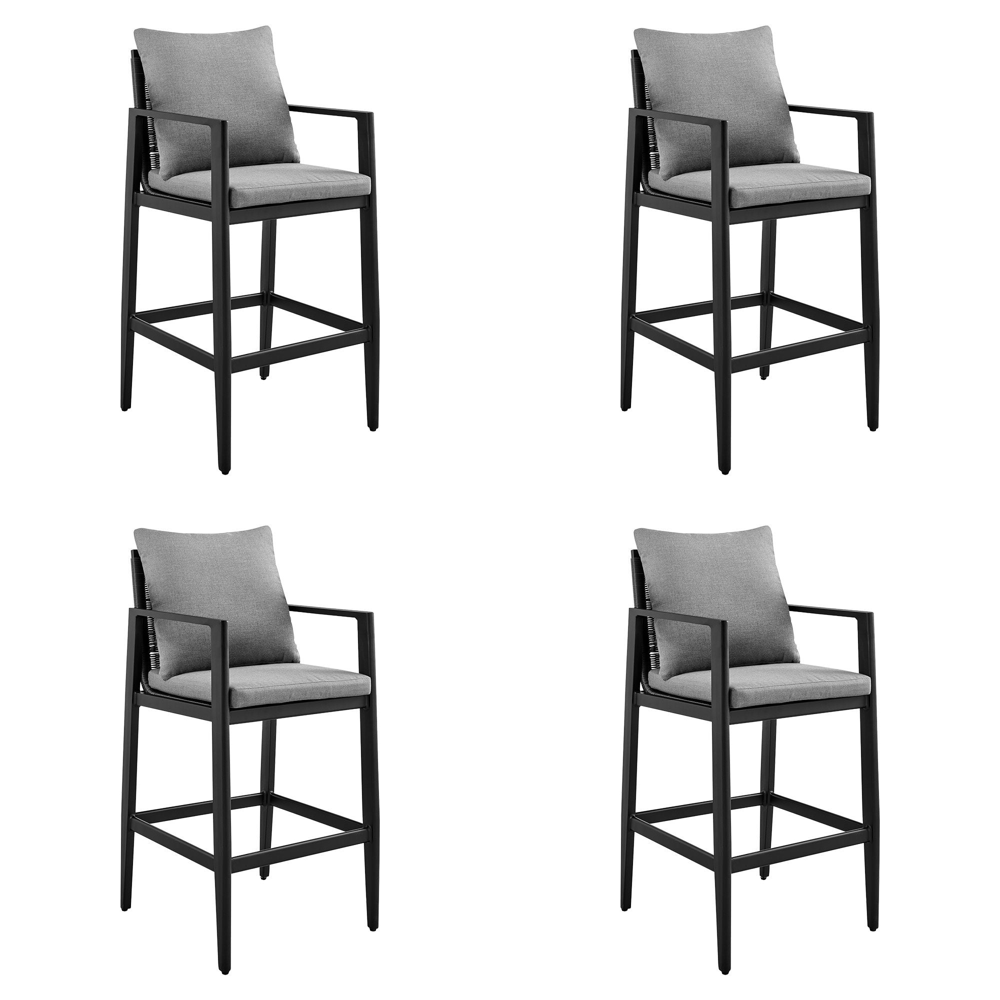 Cayman - Outdoor Patio Counter Height Bar Stool Set