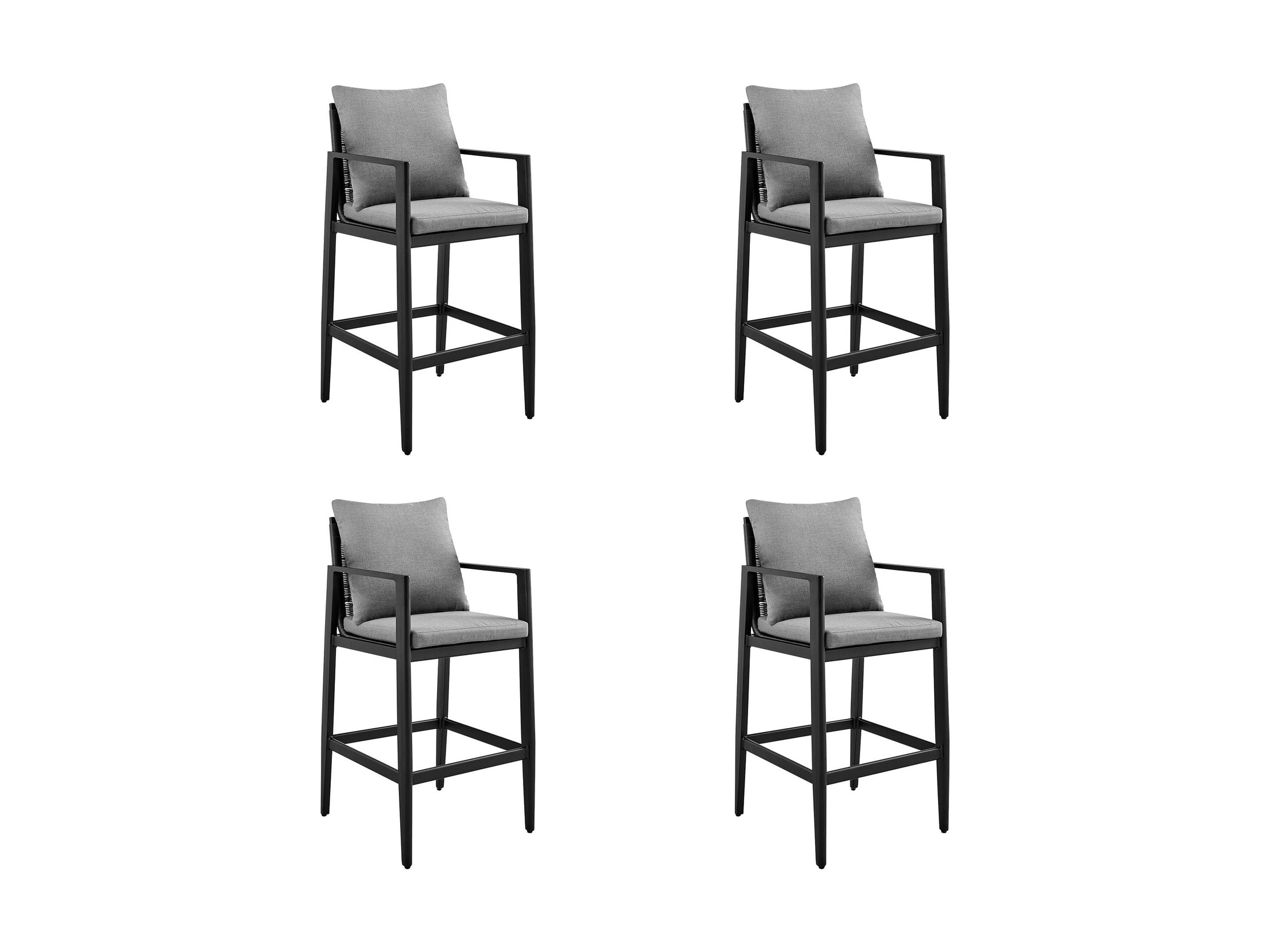 Cayman - Outdoor Patio Counter Height Bar Stool Set