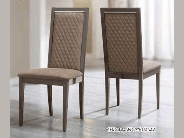 Platinum - Rombi Chair - Dark Brown