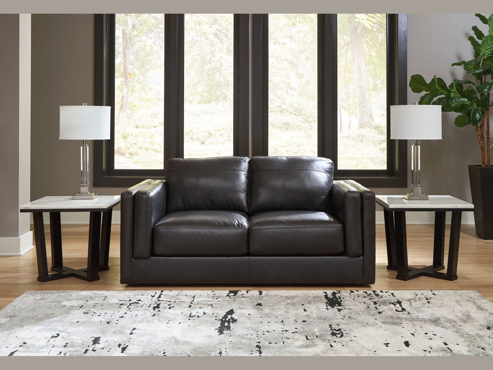 Amiata - Loveseat - Onyx