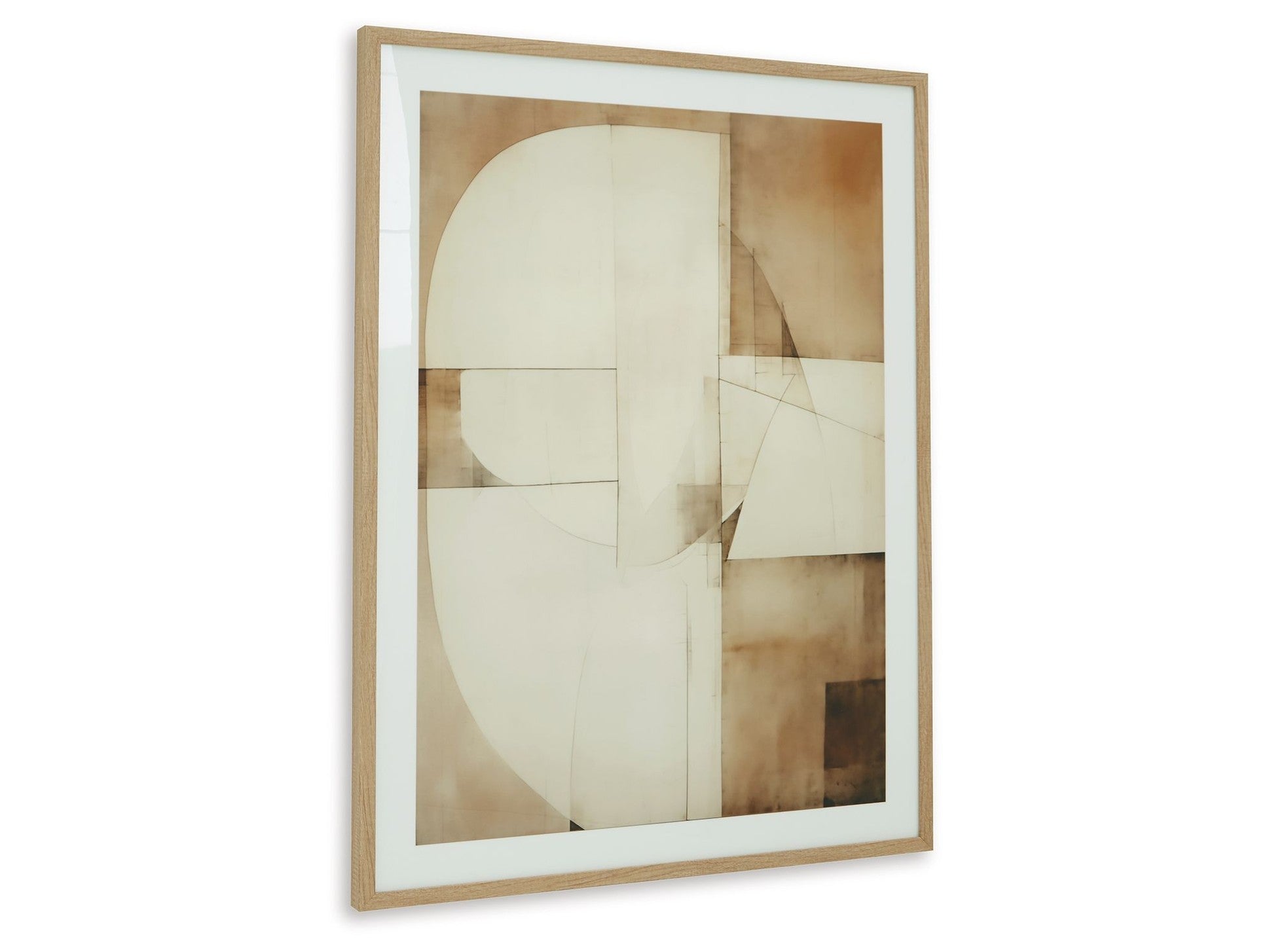 Corlain - Wall Art - Brown / Tan / White