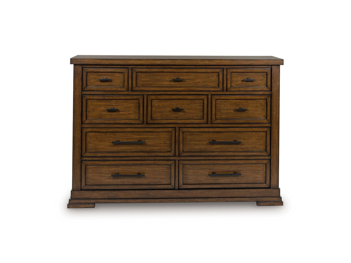 Taffenbrook - Dresser - Medium Brown