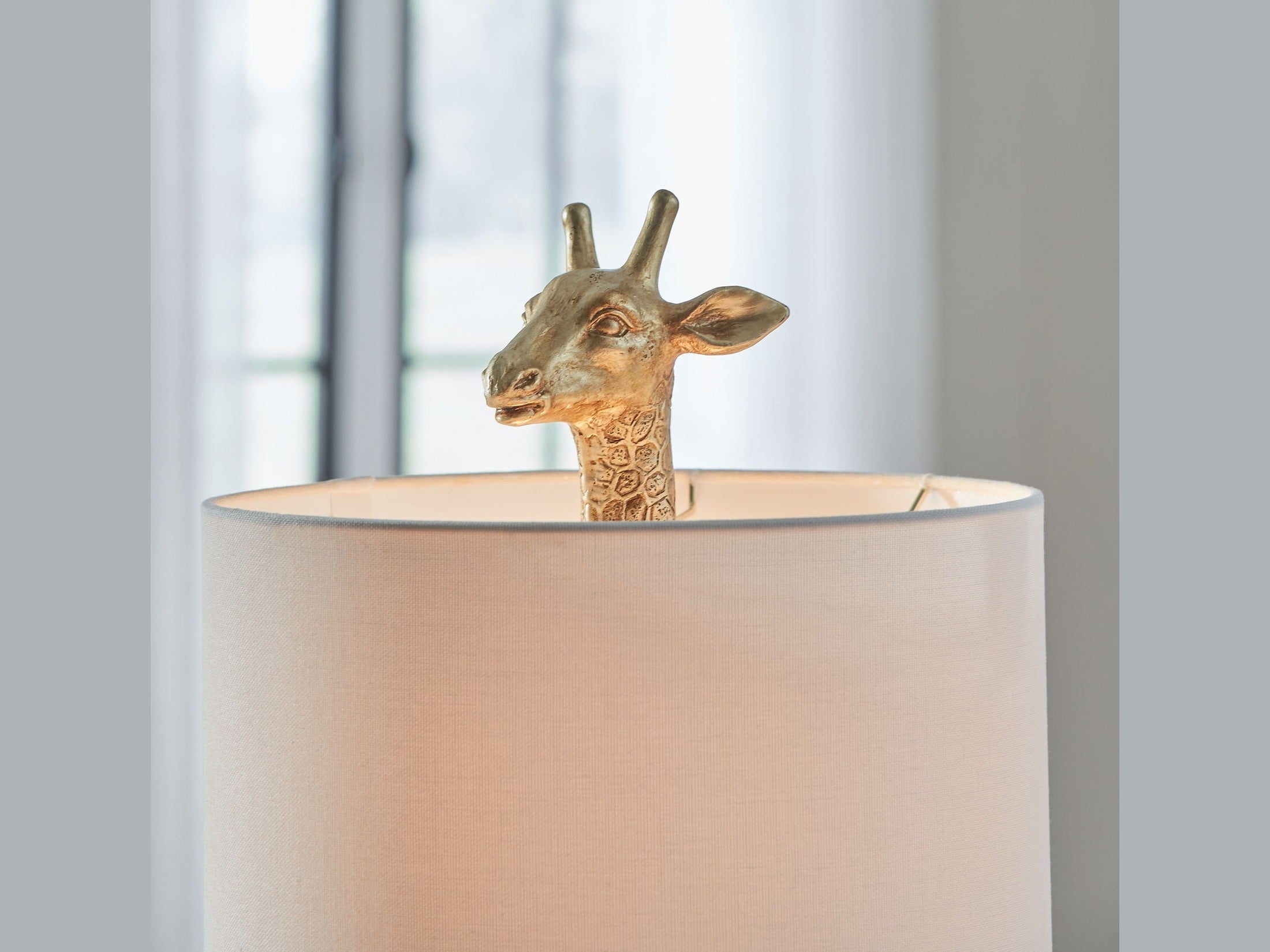 Ferrison - Poly Table Lamp - Gold Finish