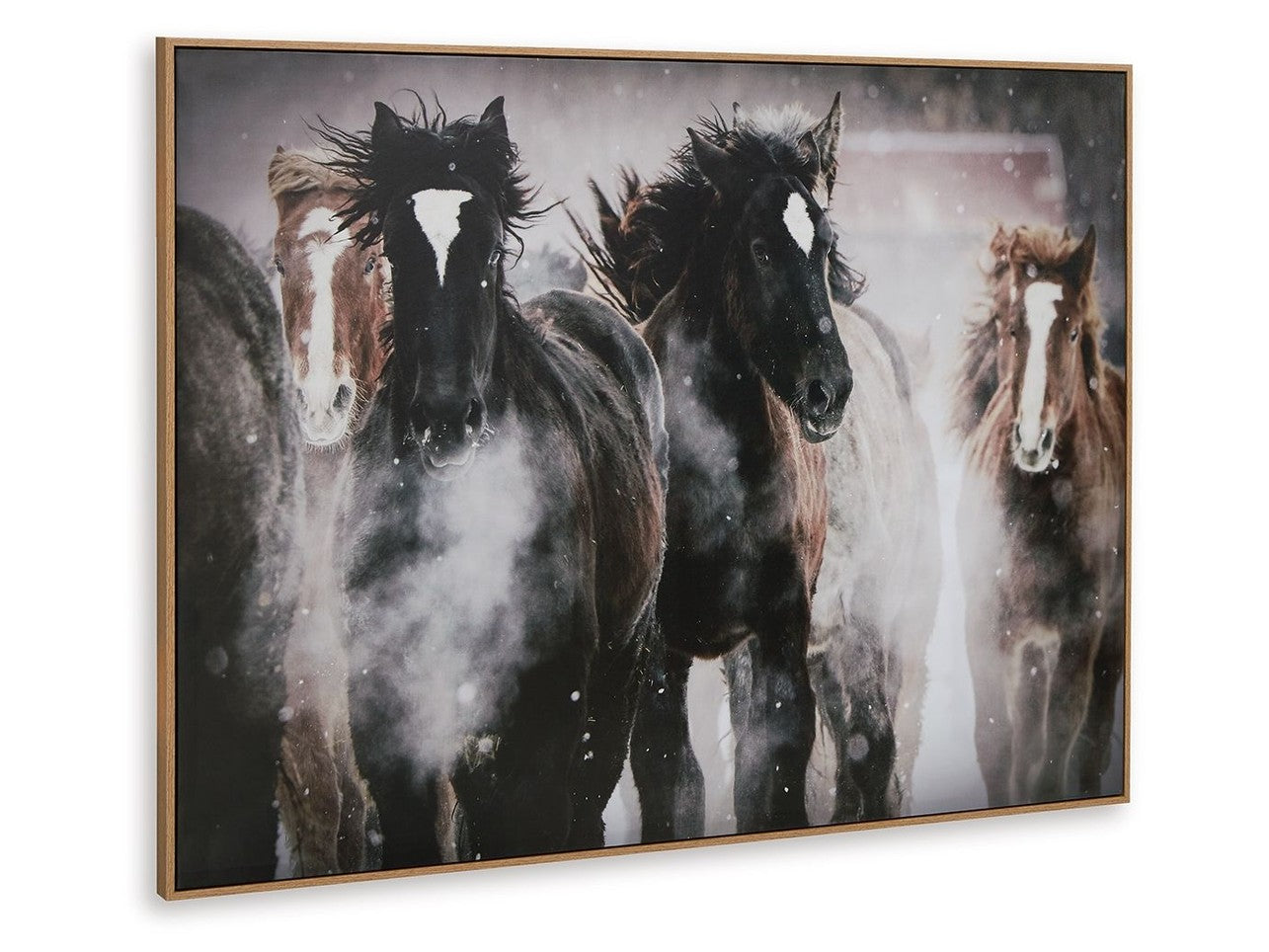 Chaseburn - Wall Art - Brown / Black / White
