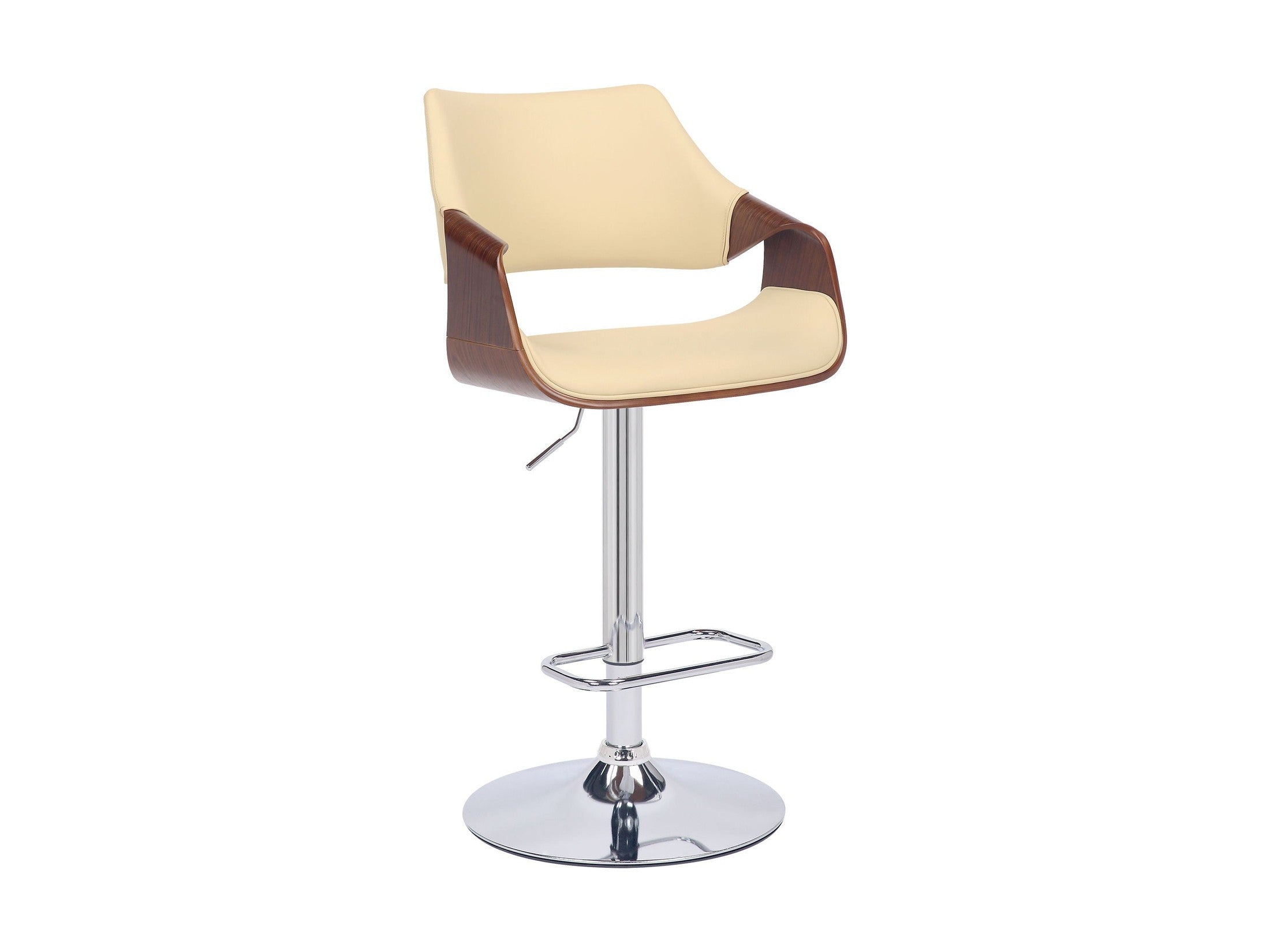 Aspen - Adjustable Bar Stool Chrome Base