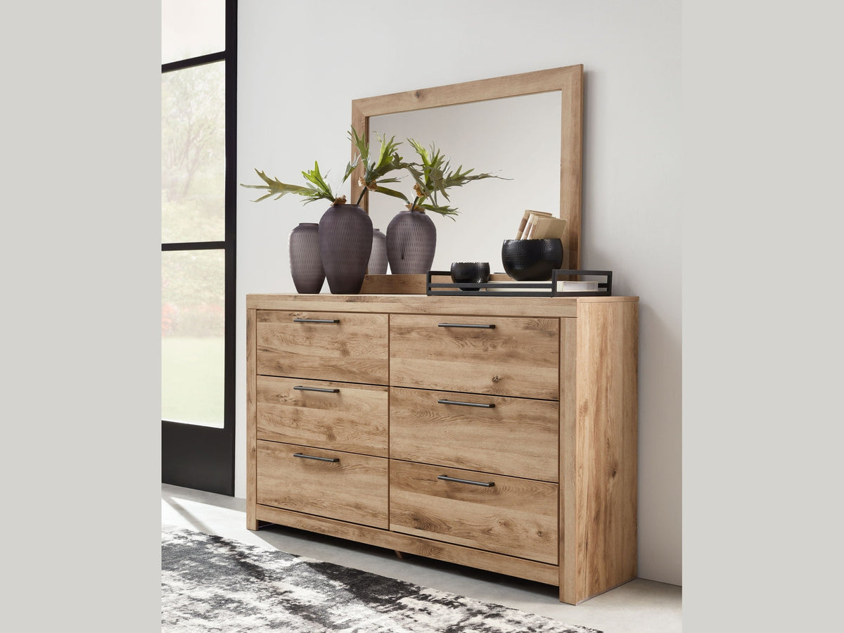 Hyanna - Dresser, Mirror - Tan