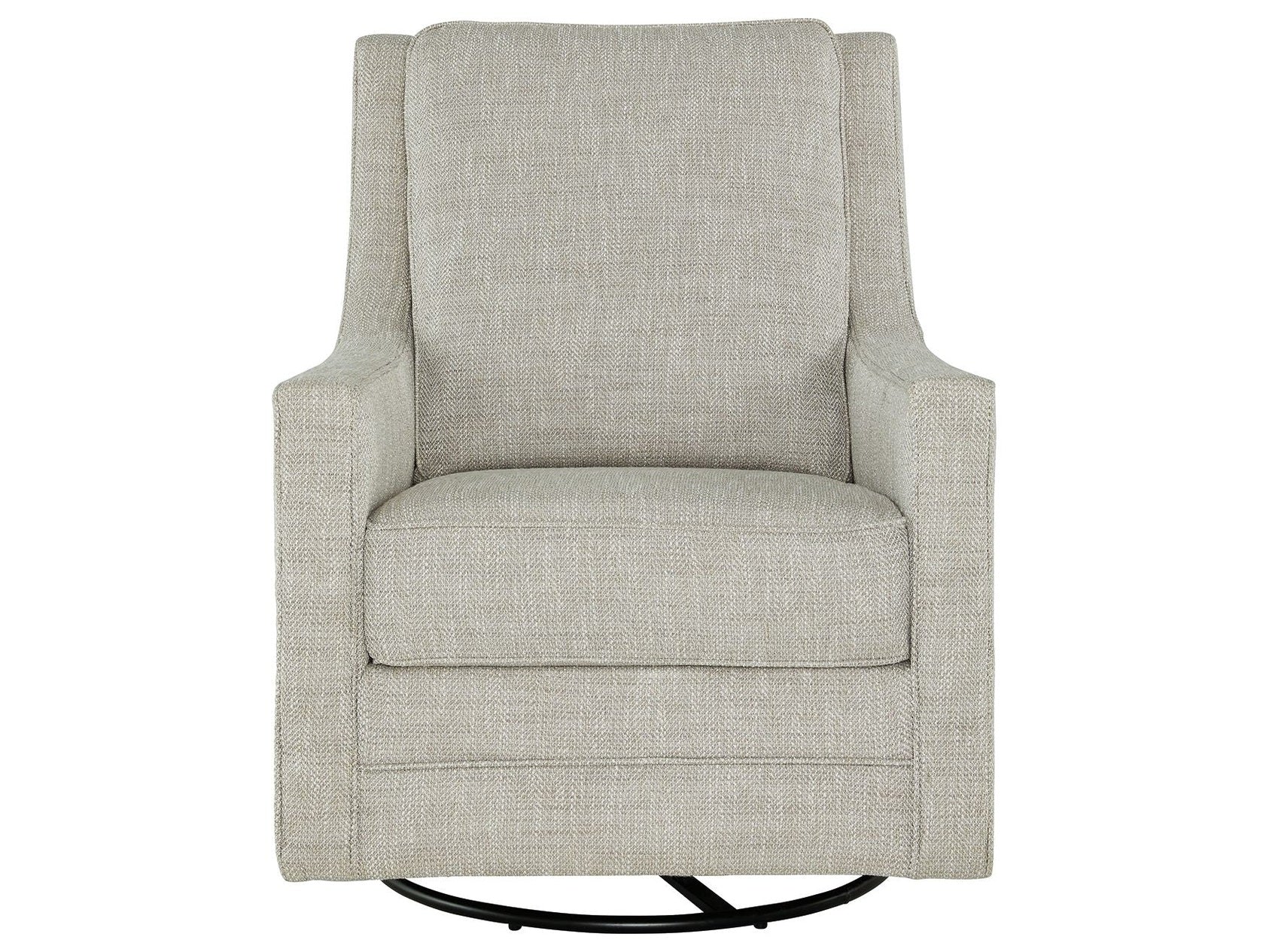 Kambria - Swivel Glider Accent Chair - Fog