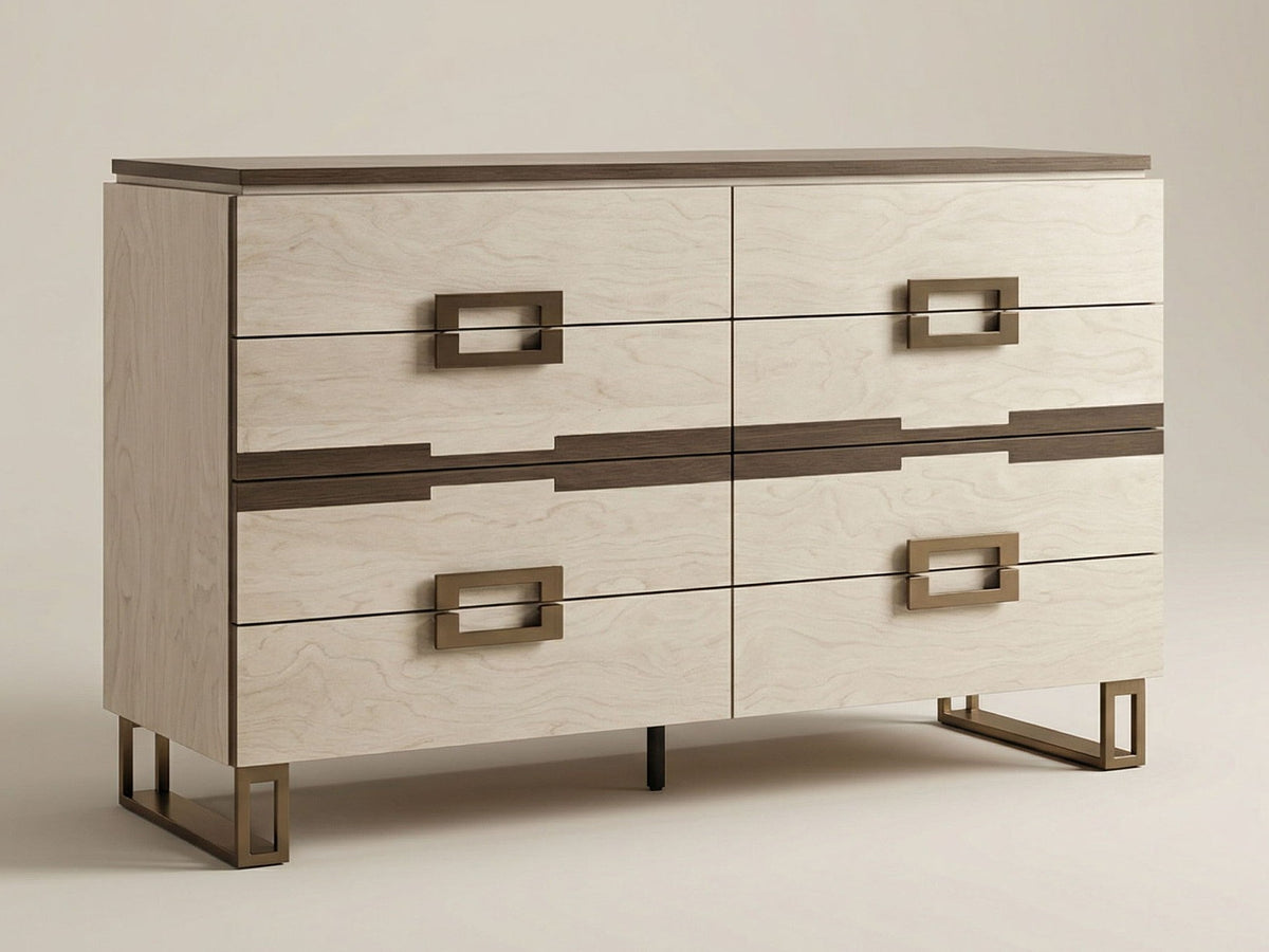 Poesia - Double Dresser - Light Beige