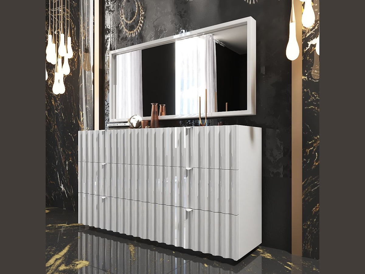 Orion - Double Dresser - White