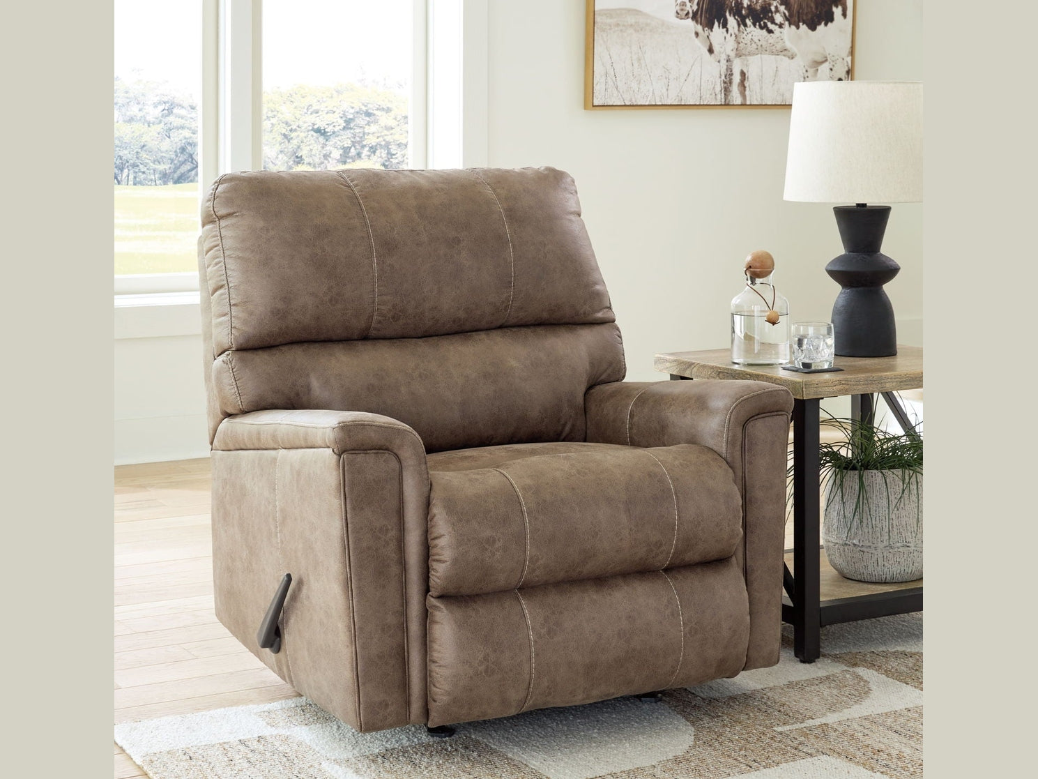 Navi - Rocker Recliner - Fossil