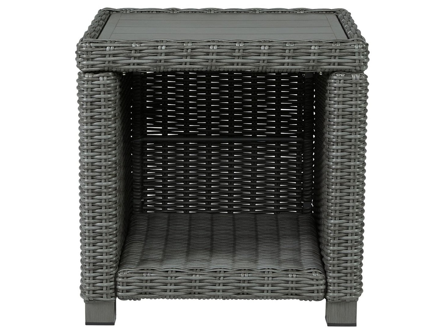 Elite Park - Square End Table - Gray