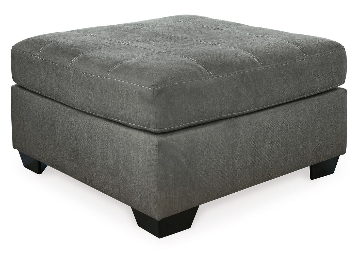 Pitkin - Oversized Accent Ottoman - Slate