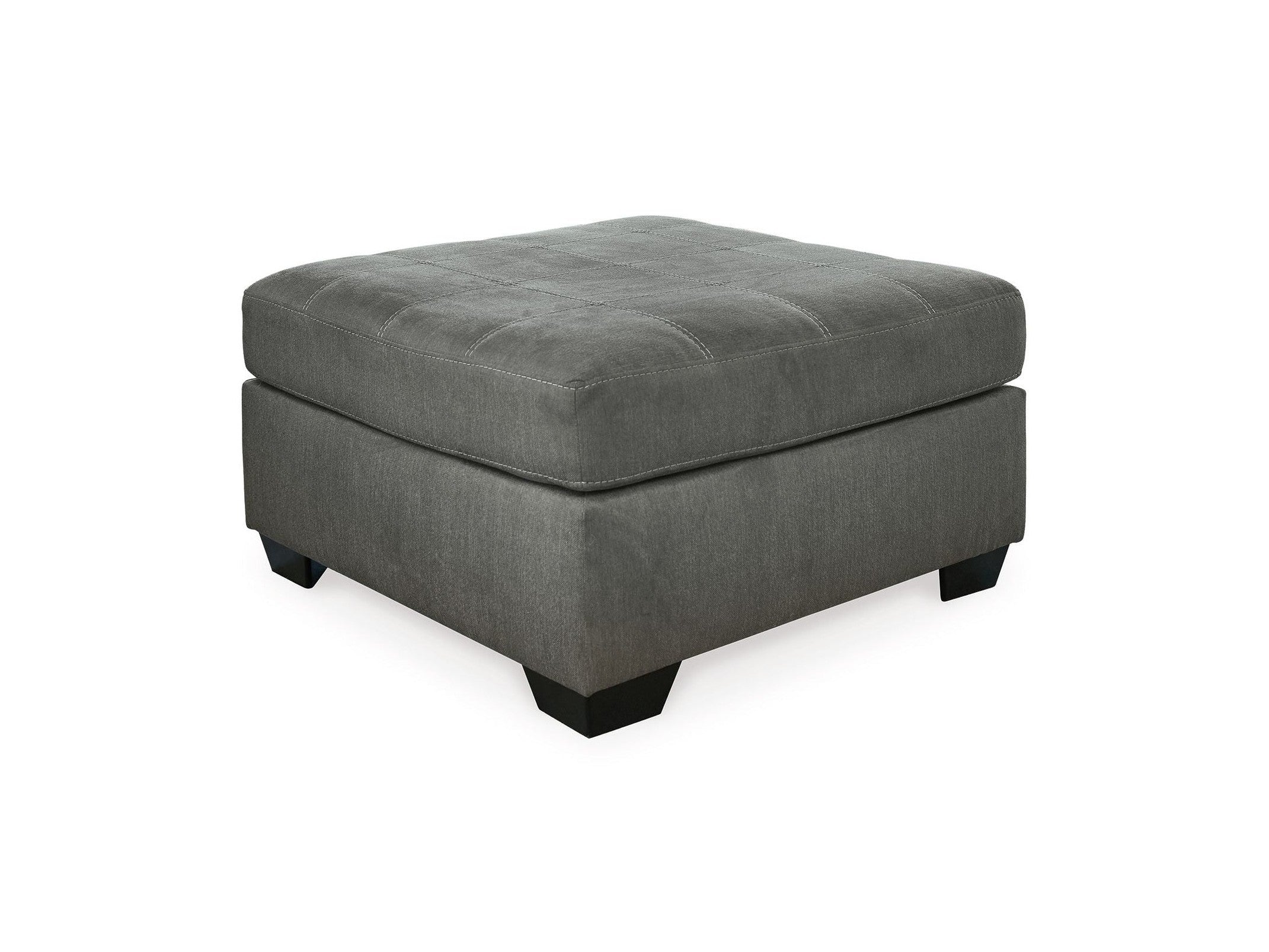 Pitkin - Oversized Accent Ottoman - Slate