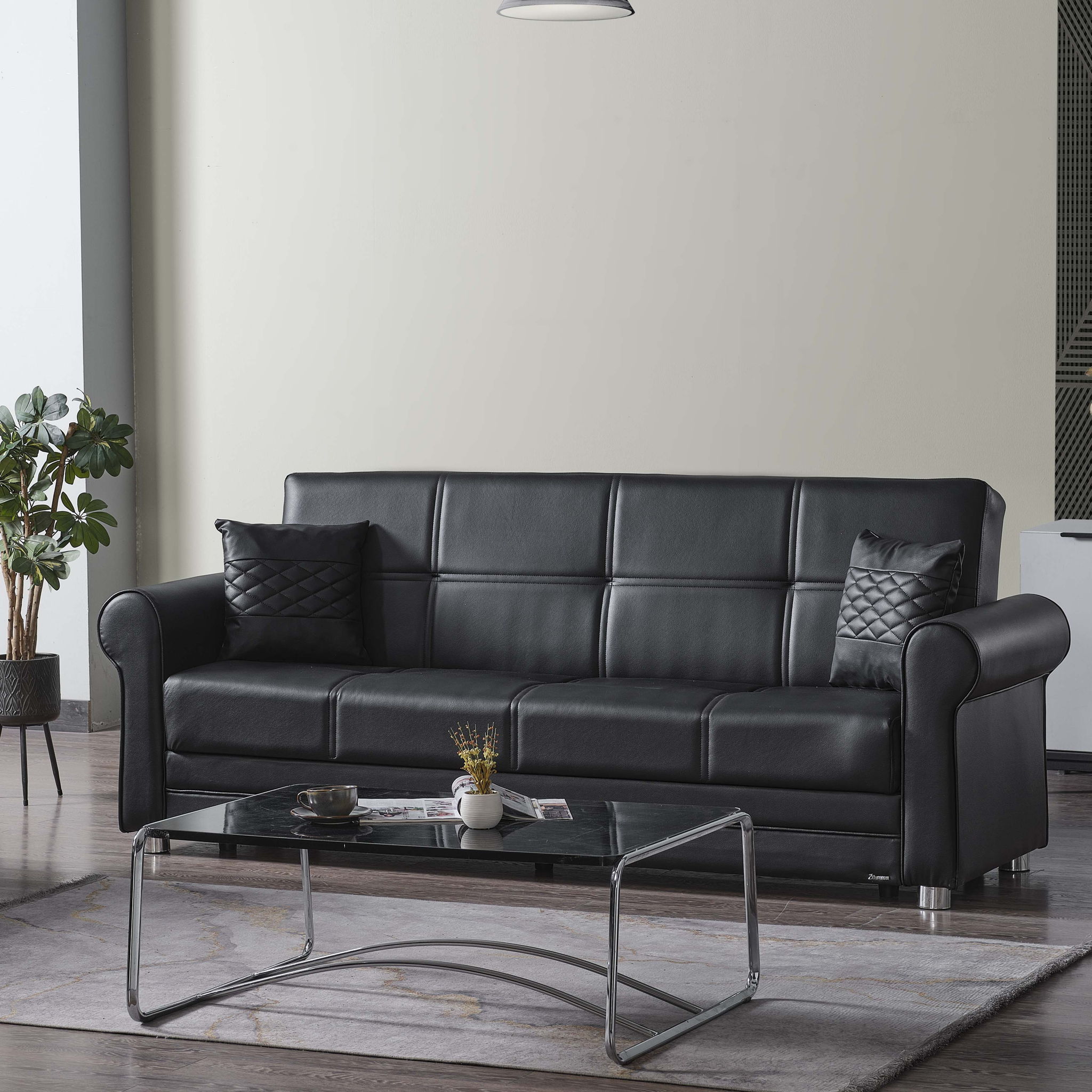 Ottomanson Avalon - Upholstered Convertible Sofabed With Storage