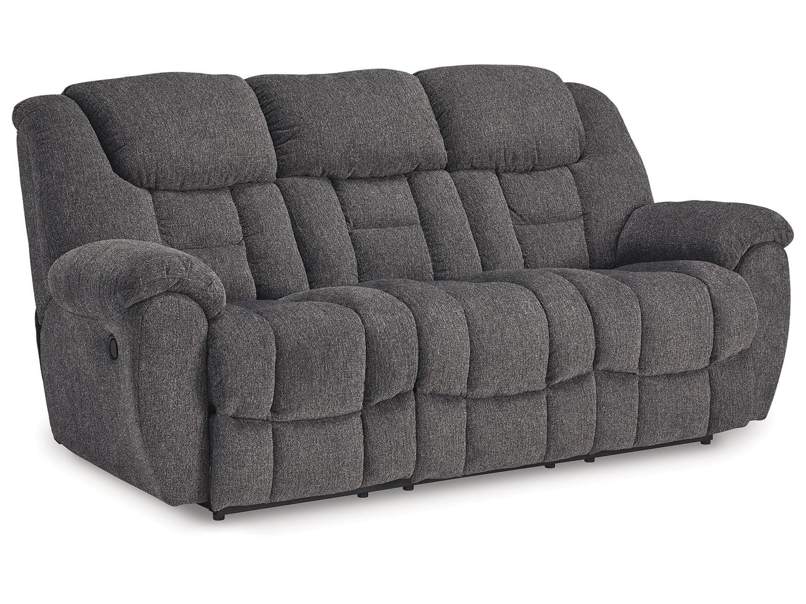 Foreside - Reclining Sofa - Charcoal