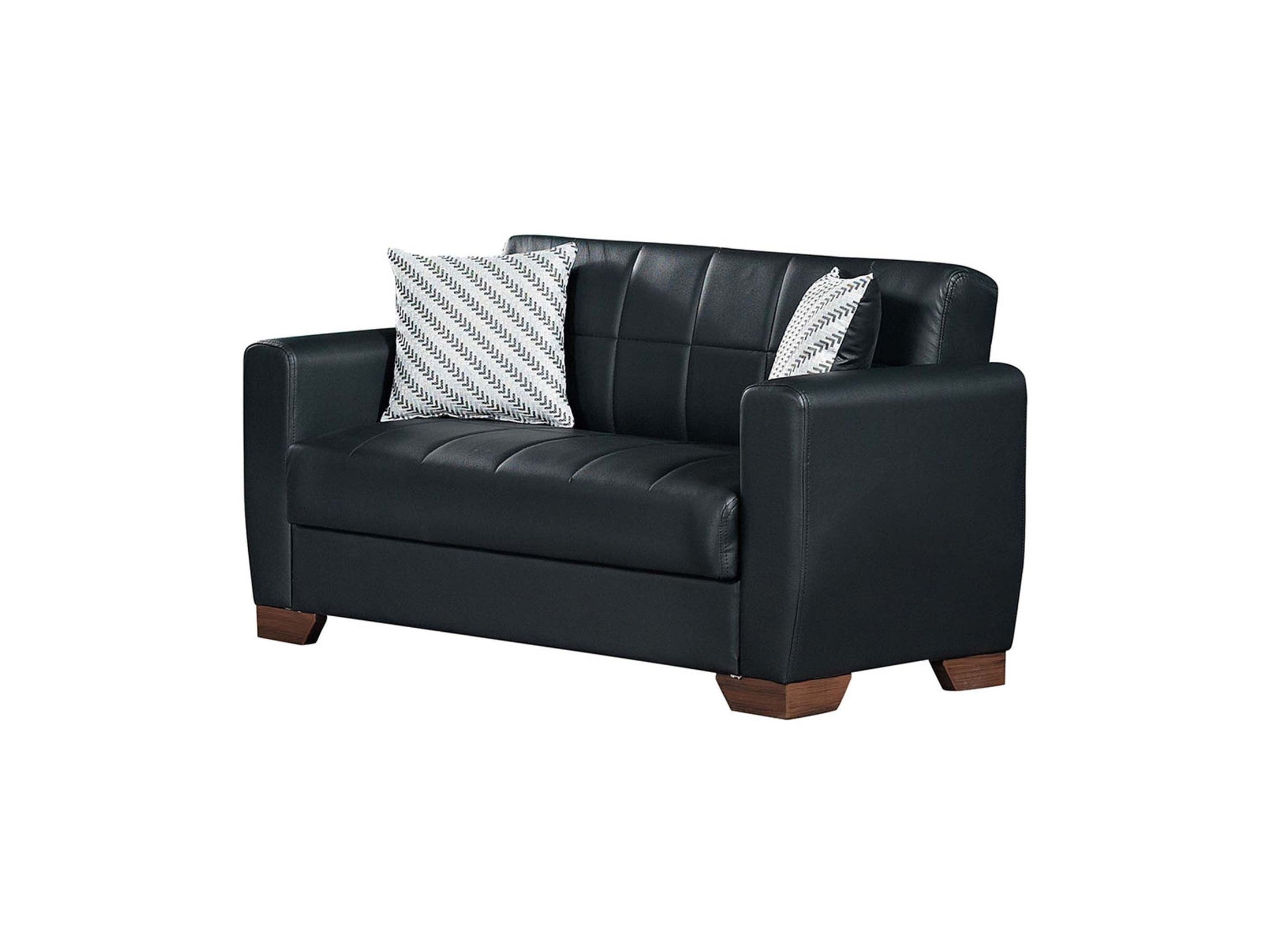 Ottomanson Barato - Upholstered Convertible Loveseat With Storage