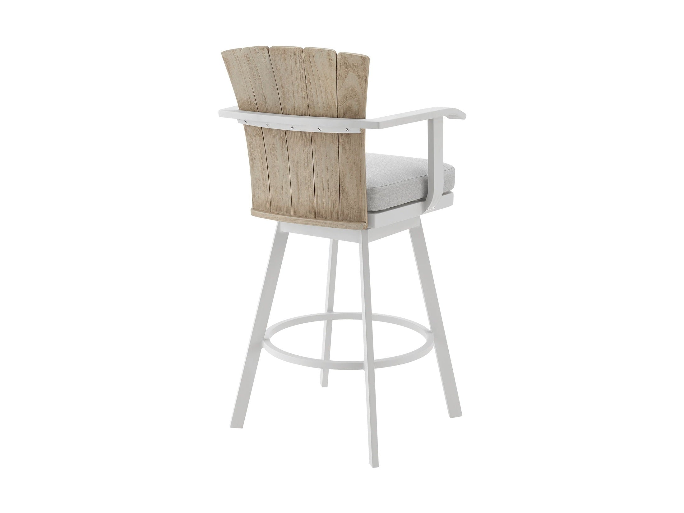 Hazel - Outdoor Patio Swivel Counter Stool Set
