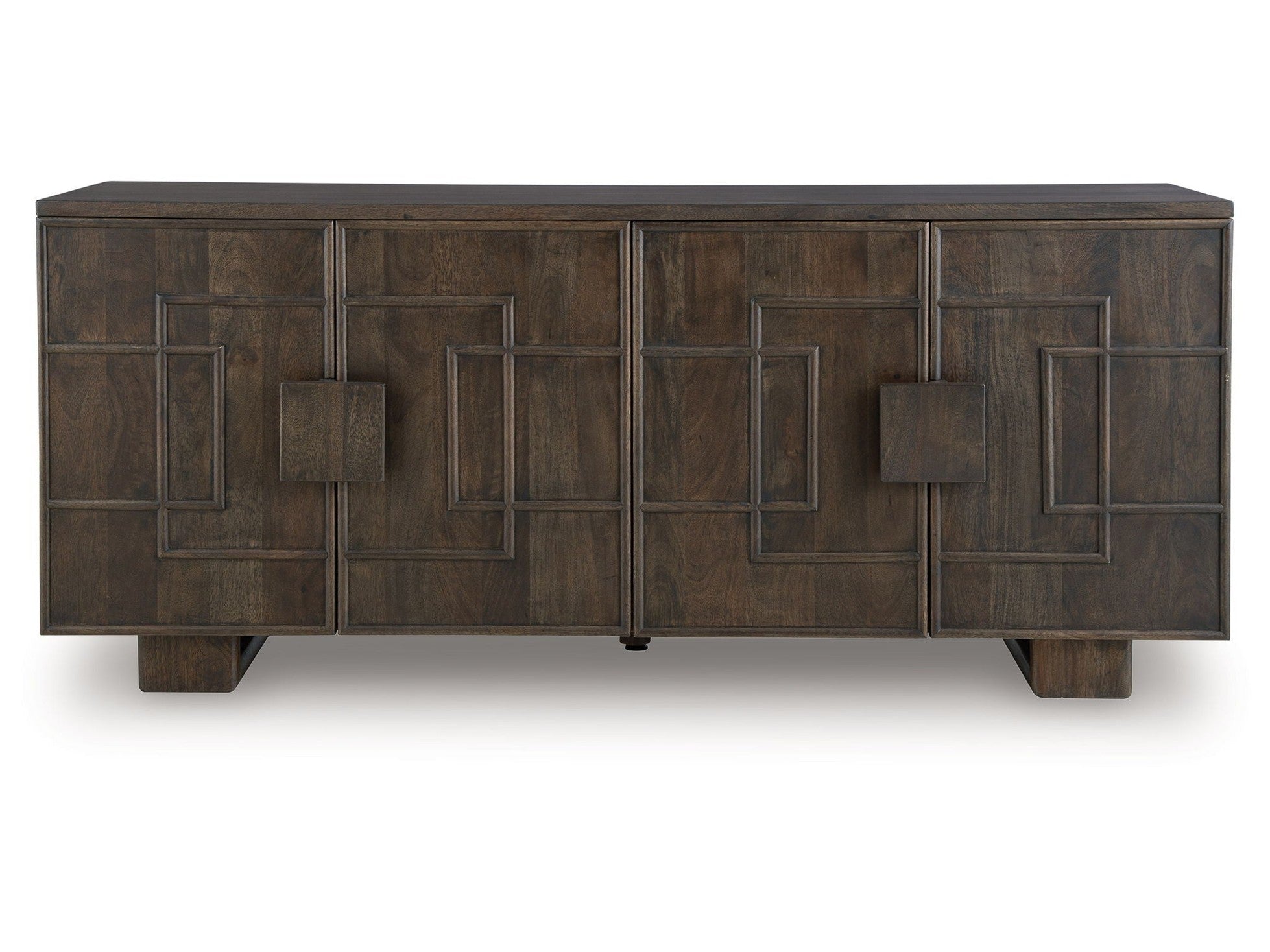 Cato - Accent Cabinet - Dark Brown