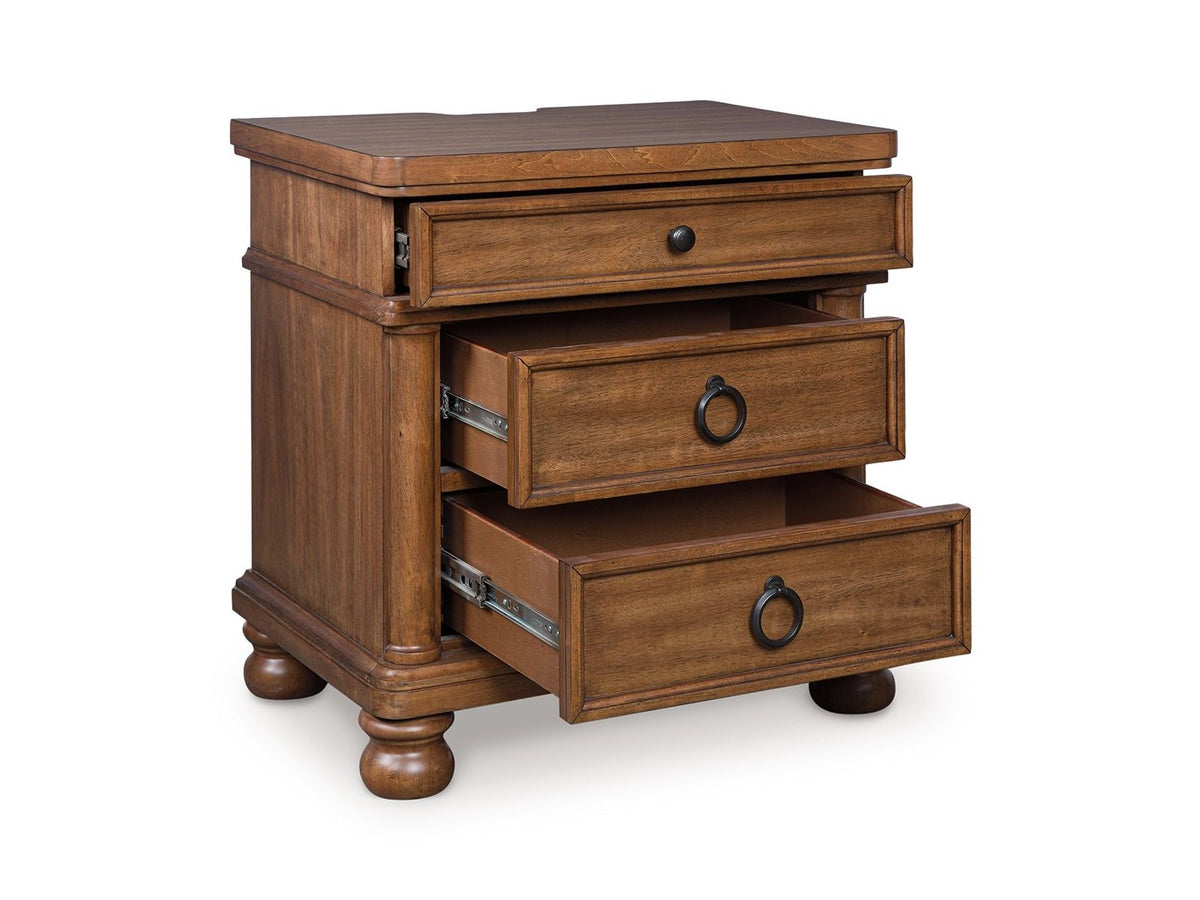Rowlenstown - Three Drawer Night Stand