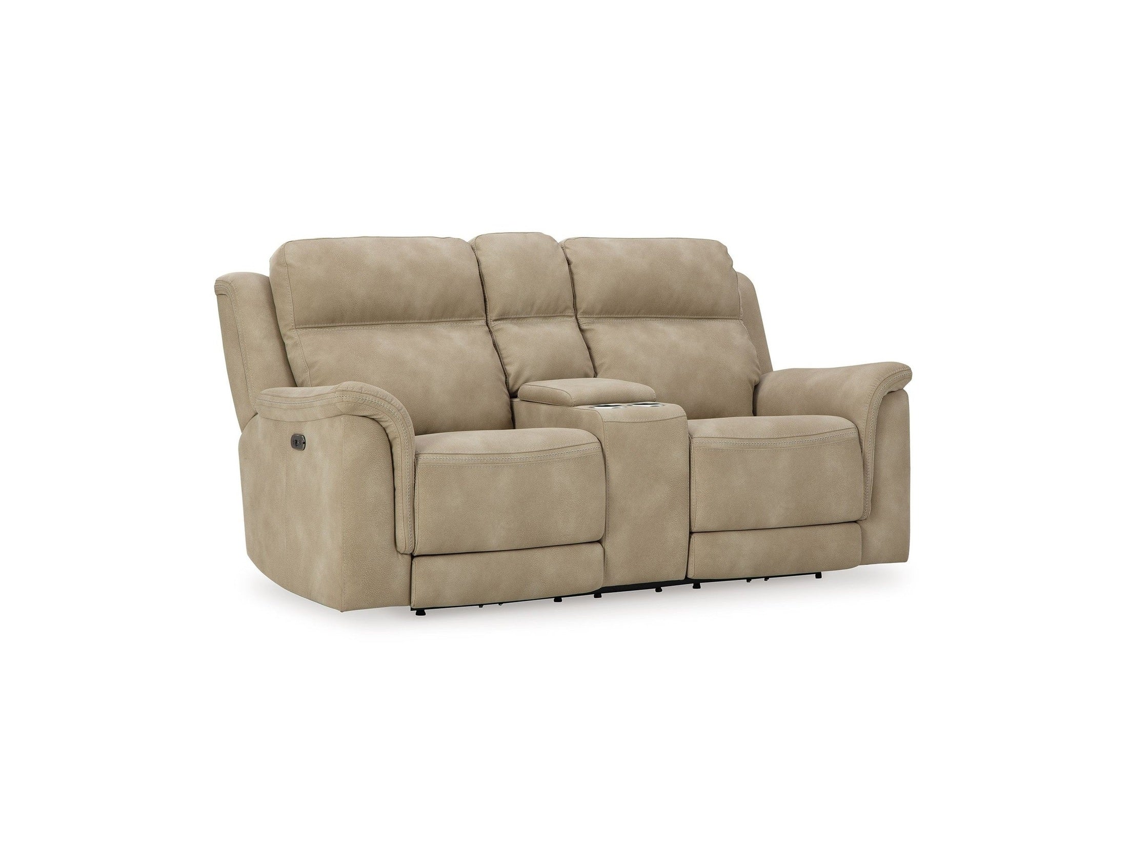 Next-Gen Durapella - Reclining Power Loveseat With Console