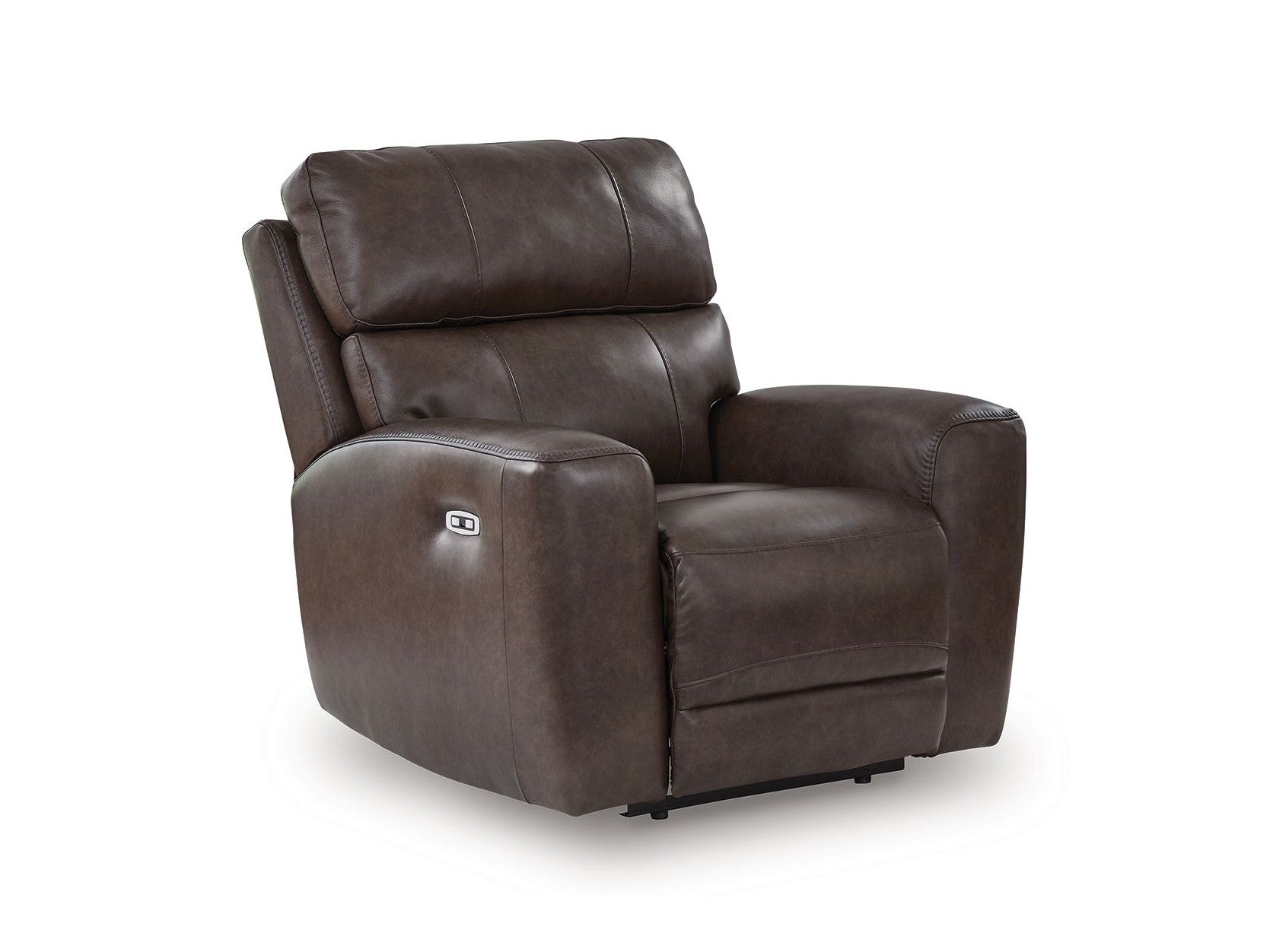 Crossplex - Power Recliner / Adjustable Headrest - Smoke