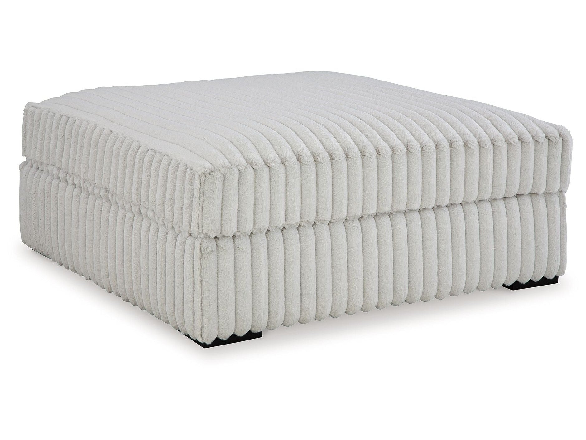 Stupendous - Oversized Accent Ottoman - Alloy