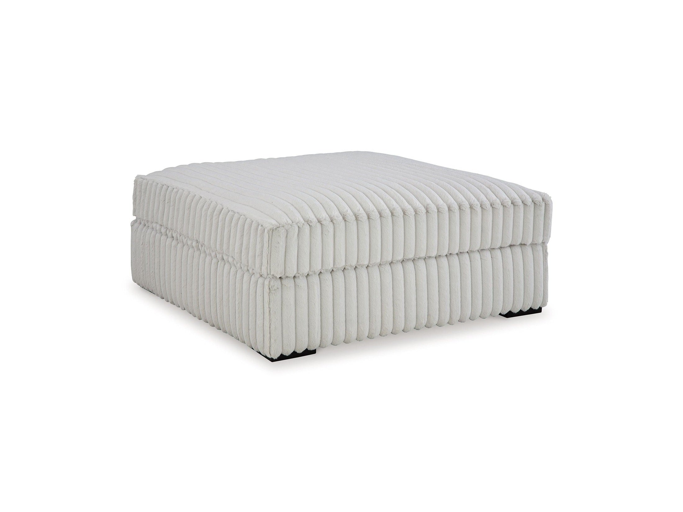 Stupendous - Oversized Accent Ottoman - Alloy