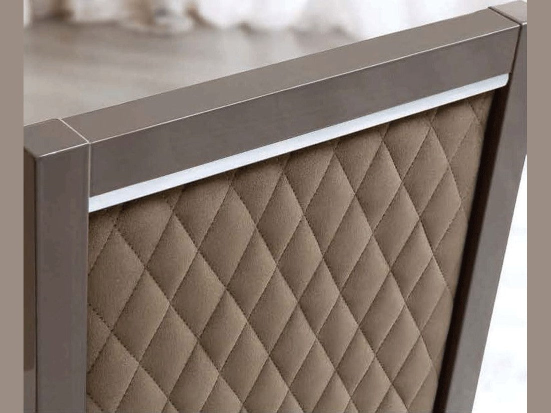 Platinum - Rombi Chair - Dark Brown