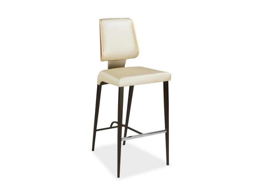 Elite Modern Magnum Bar Stool with Wood Back