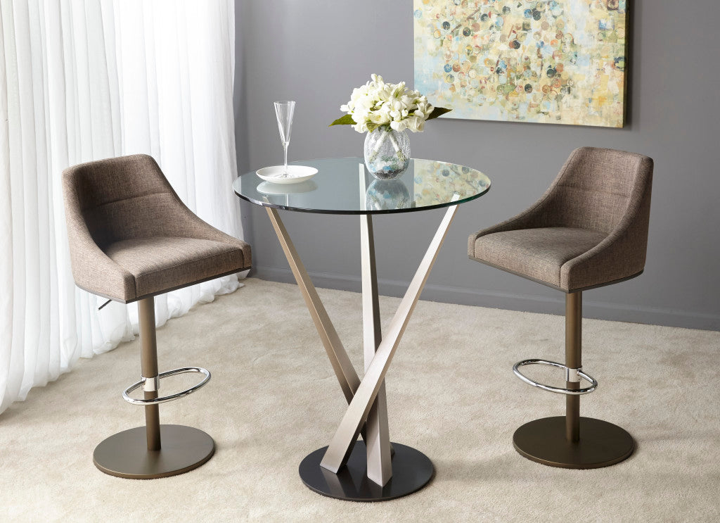 Elite Modern Senna Swivel Bar Stool